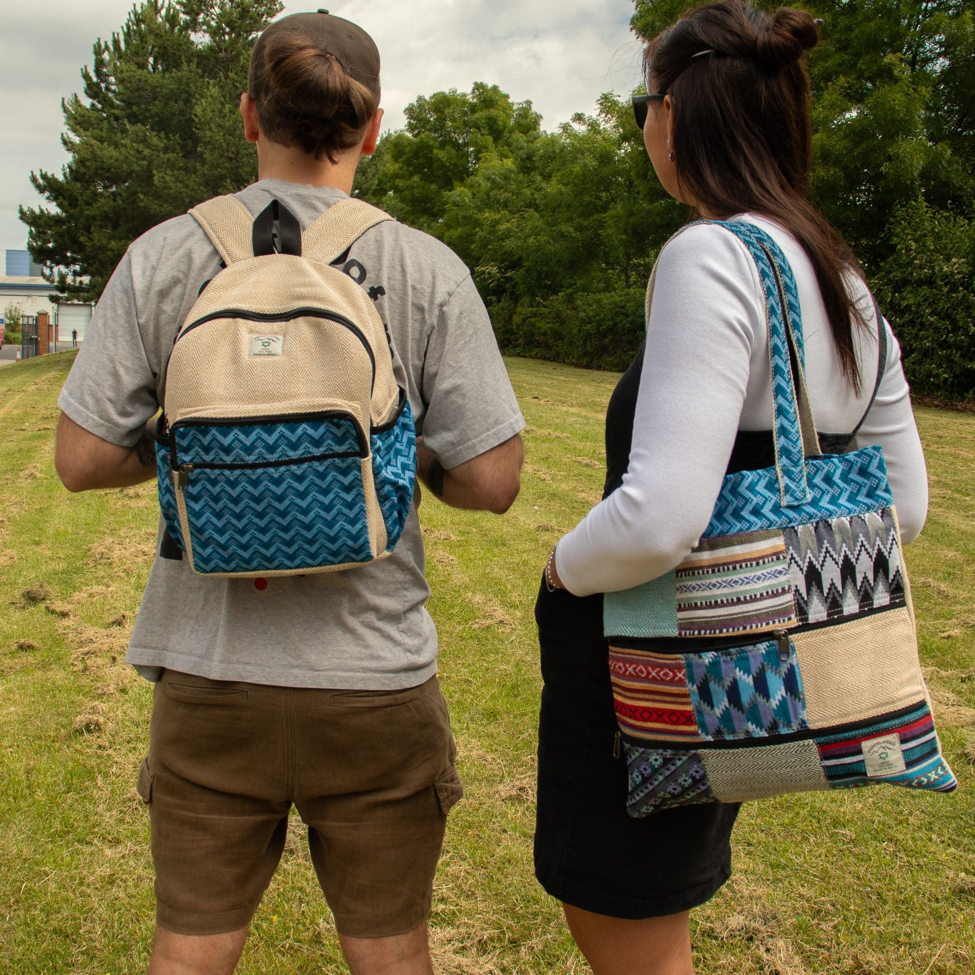 Standard Kathmandu Backpack - Dhaka Design (34x27x10cm) 🇬🇧