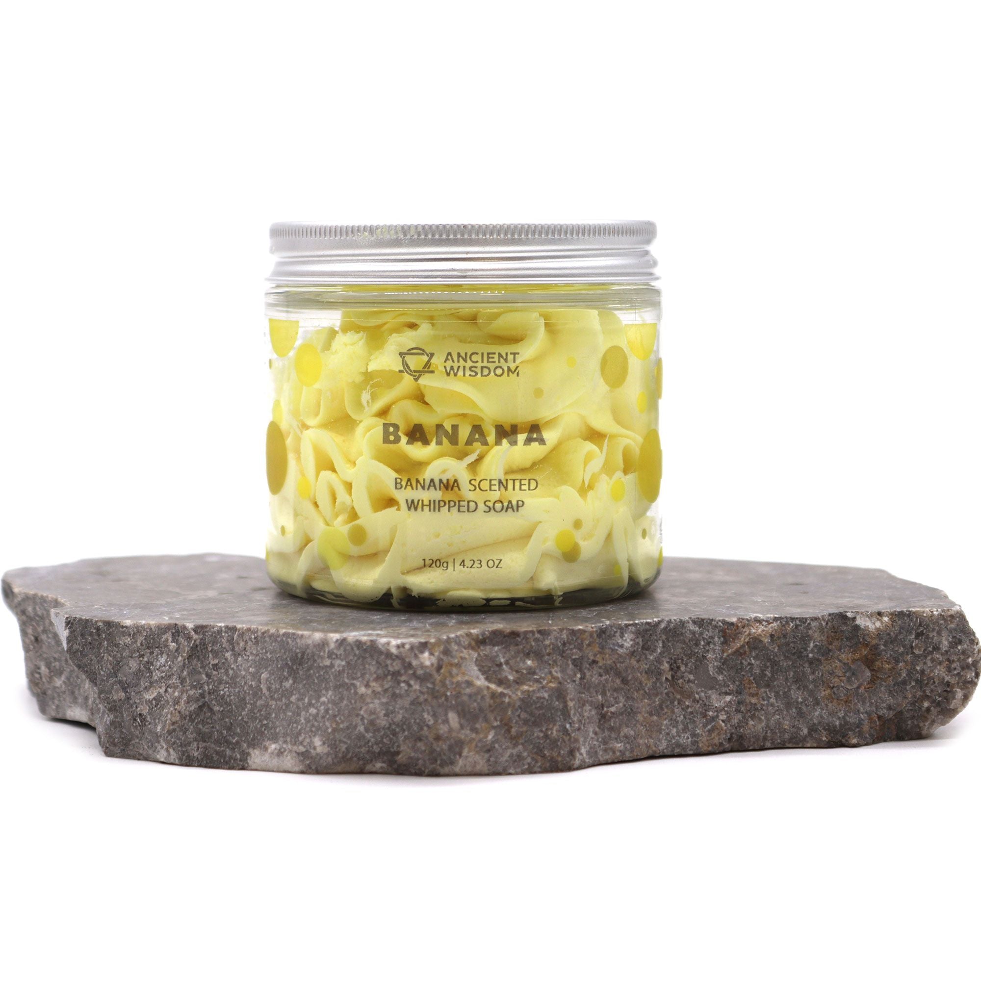 Banana Whipped Soap 120g 🇬🇧
