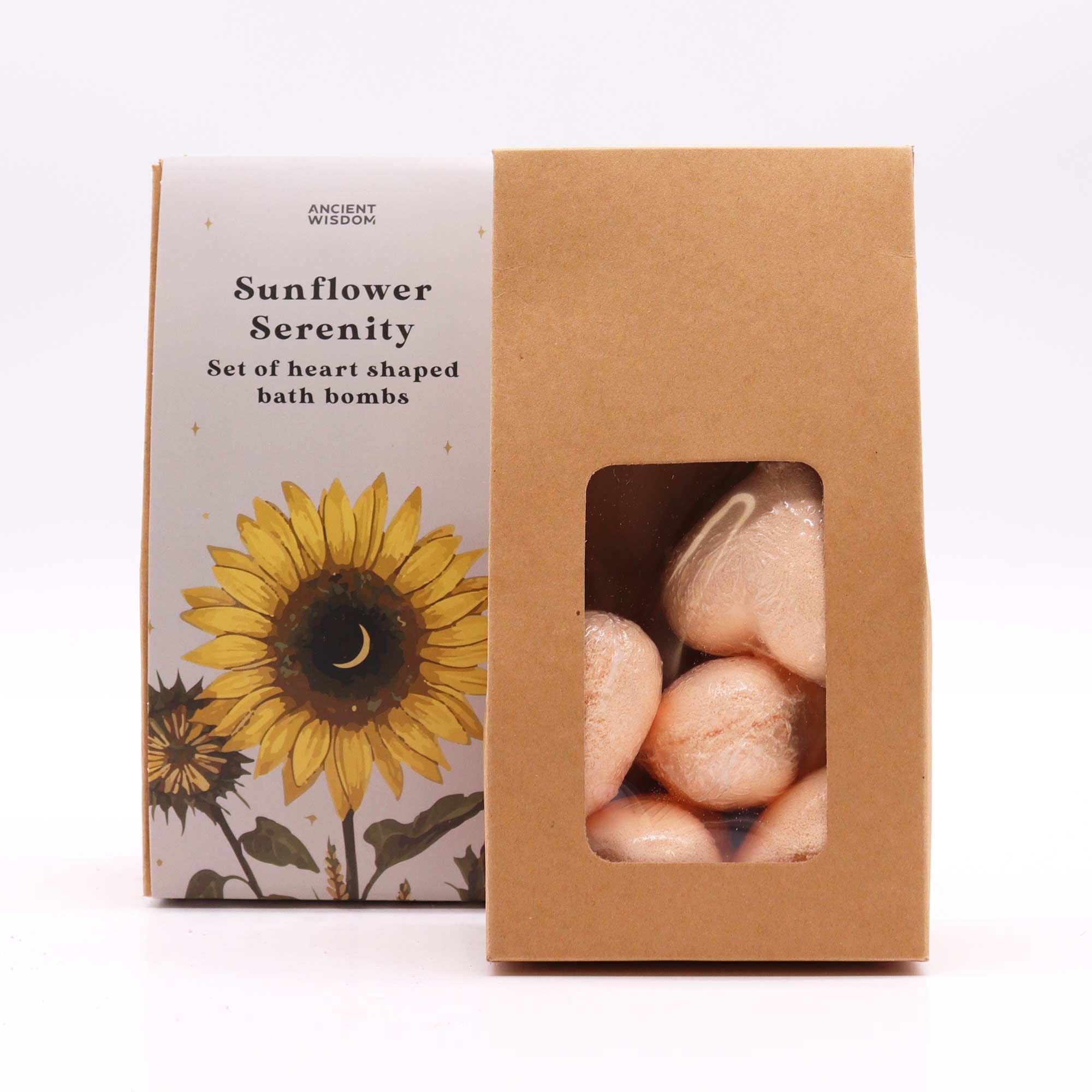 Sunflower Serenity Bath Heart Gift Set 🇬🇧