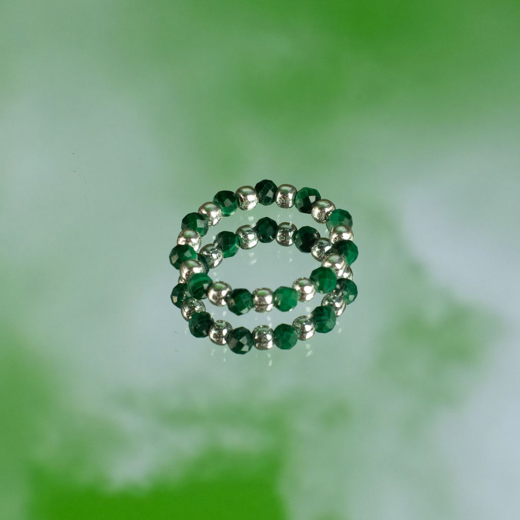 Nymph Spirit Gemstone Ring Set - Forest Spirit 🇬🇧