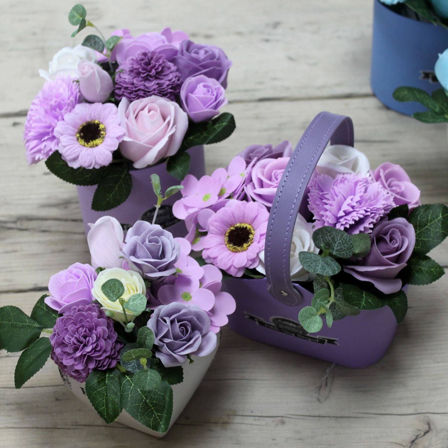 Bouquet Petite Basket - Soft Lavender 🇬🇧