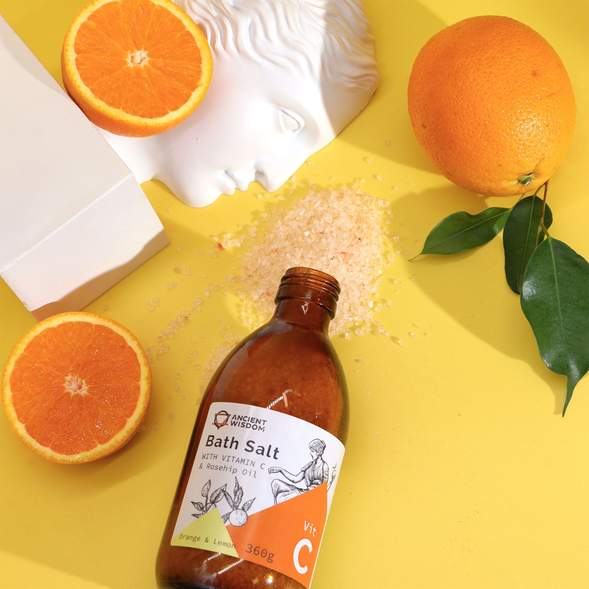 Vitamin C Bath Salt  – Feel Like an Ancient Goddess 🇬🇧