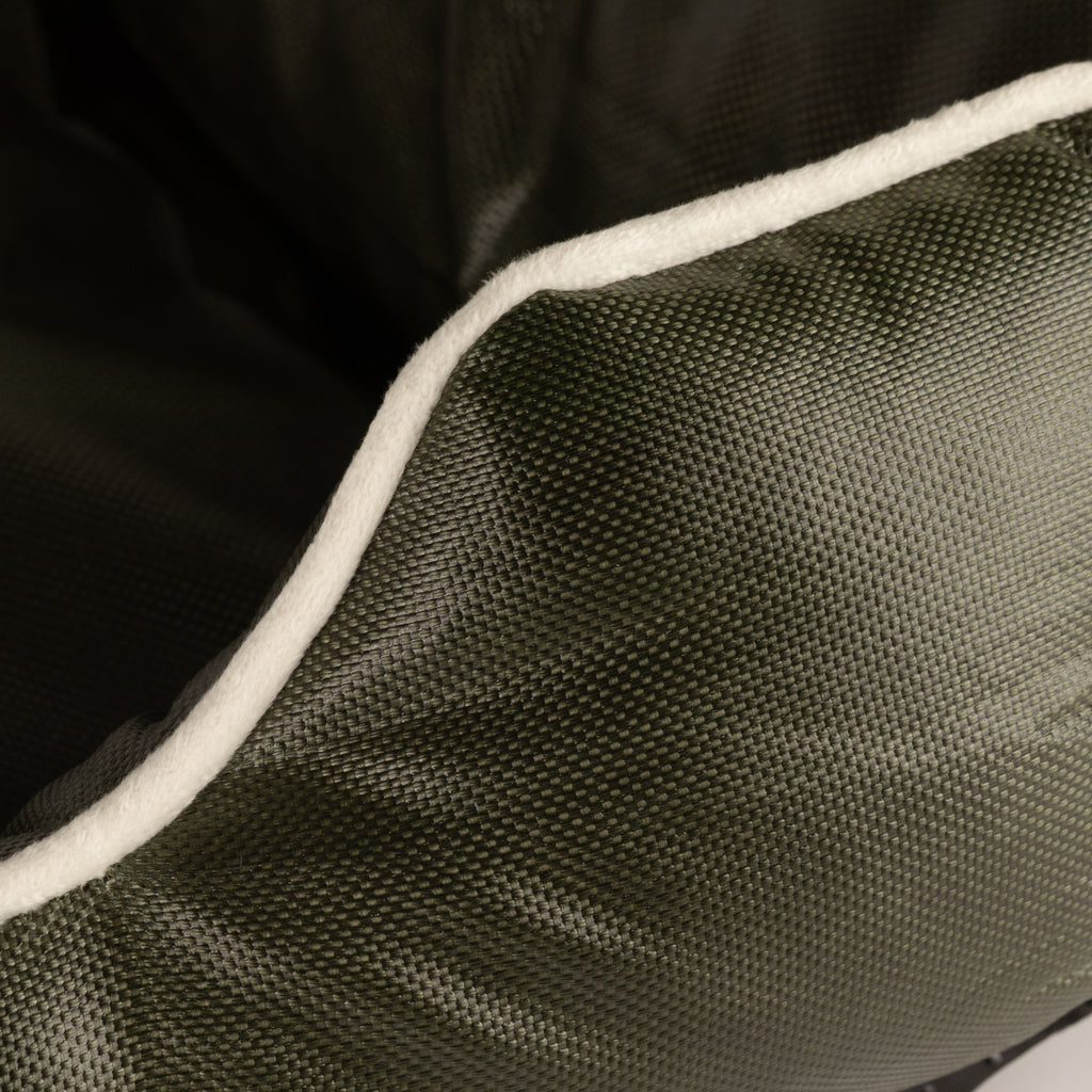 PAW Bed – Small Khaki Green – 60 × 50 × 15cm 🇬🇧