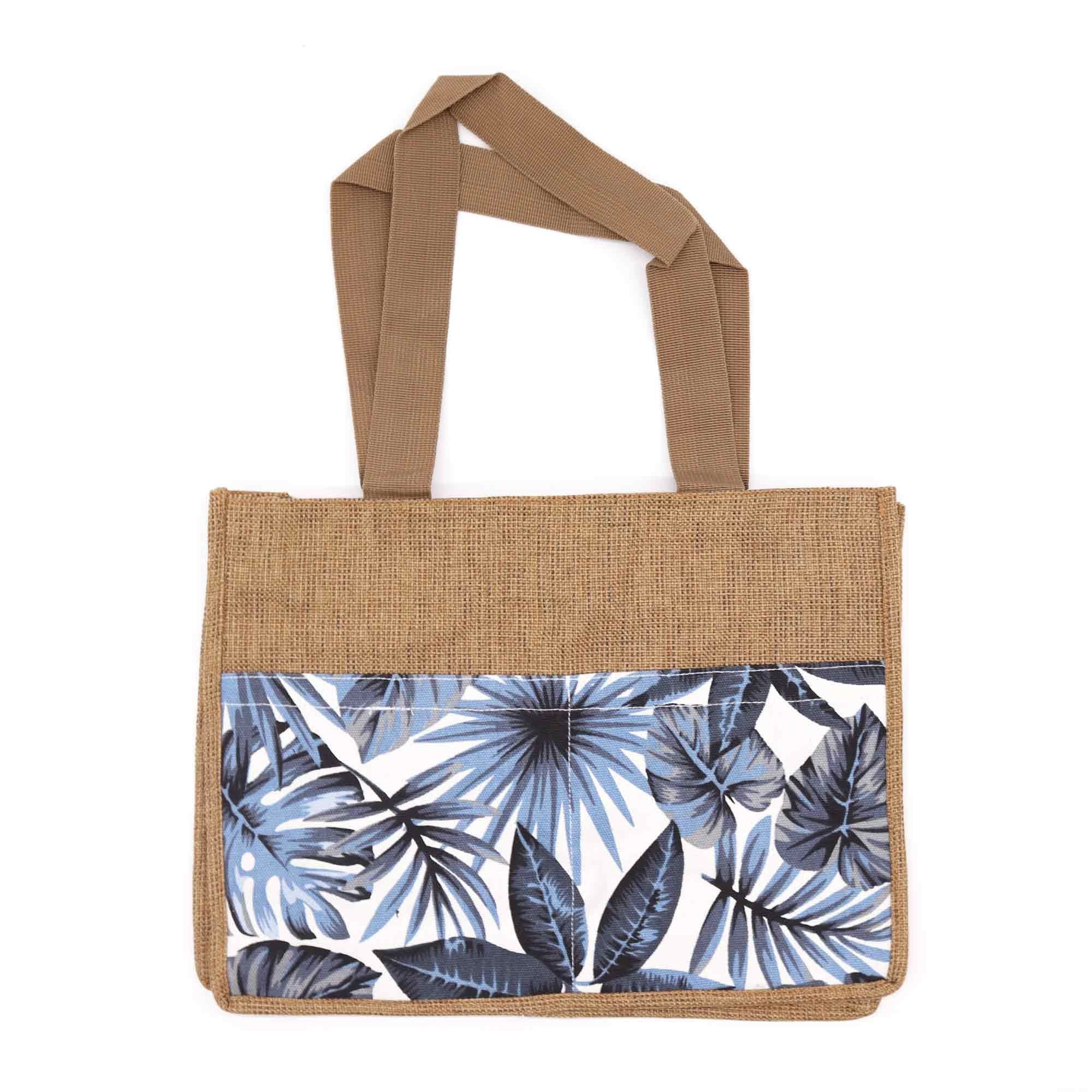 Tropical Market Shopping Bag - (assorted designs) - 40x30x9cm 🇬🇧