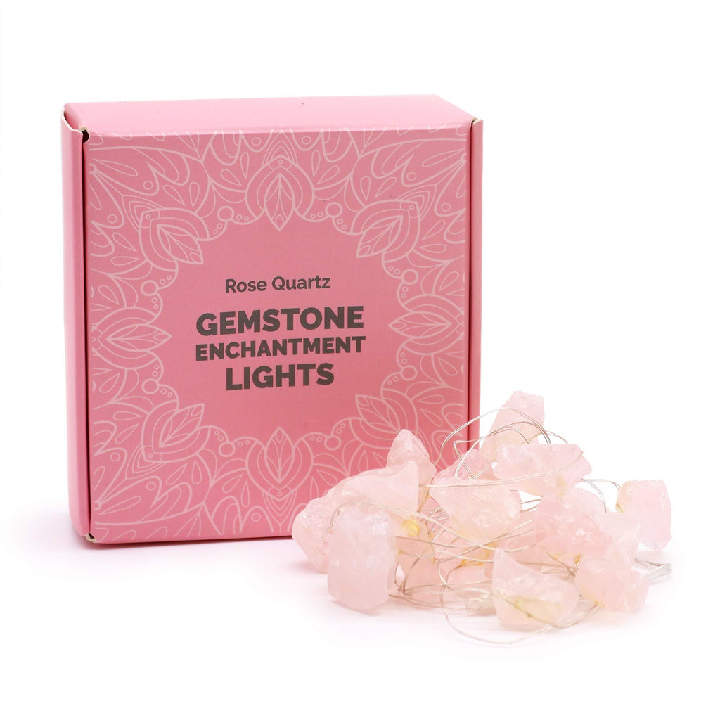 Gemstone Enchantment Lights - Rose Quartz 🇬🇧