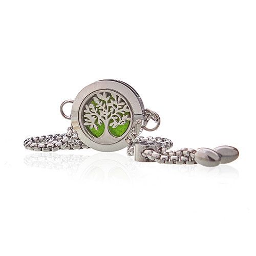 Aromatherapy Jewellery Chain Bracelet - Tree of Life - 20mm 🇬🇧