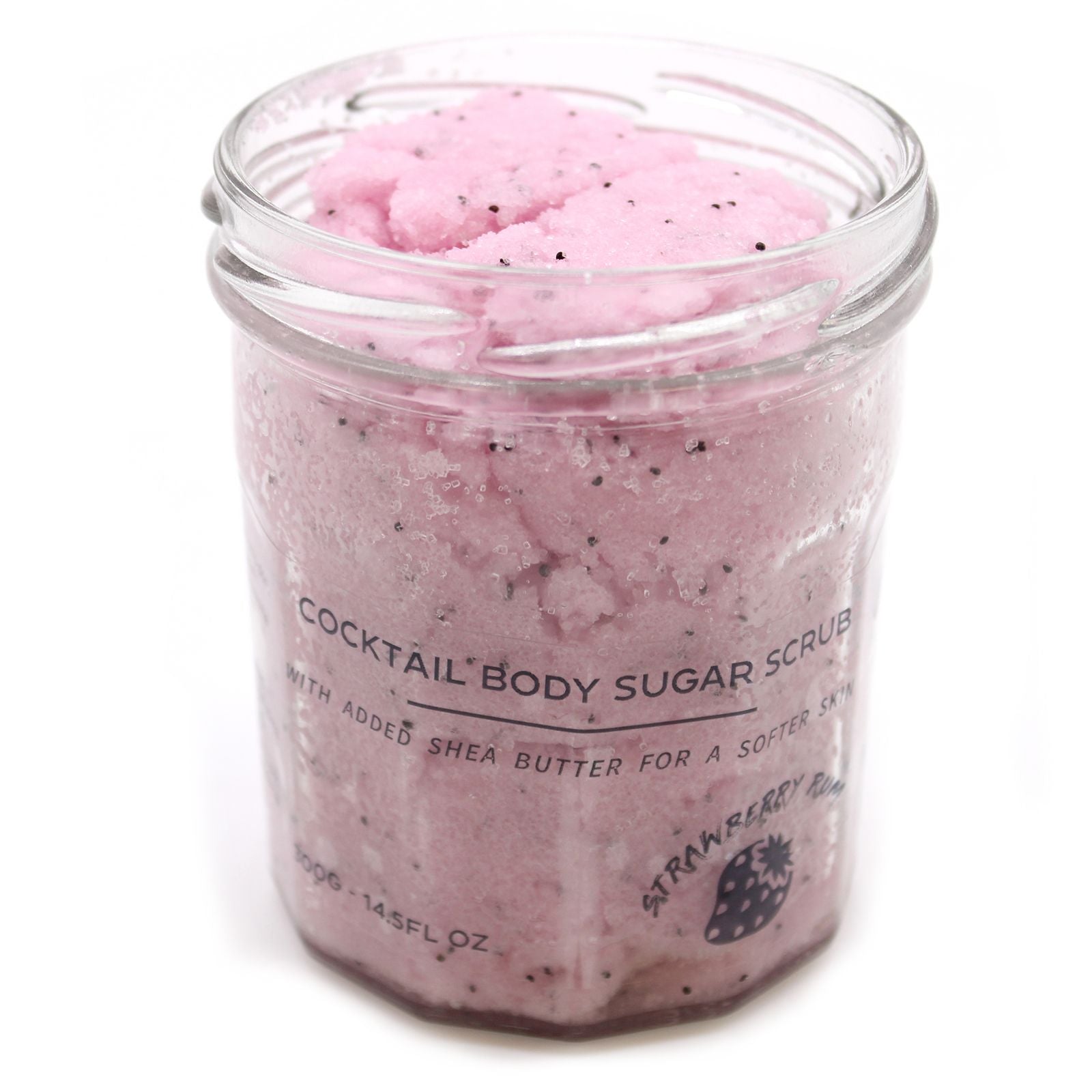 Fragranced Sugar Body Scrub - Strawberry Rum 300g 🇬🇧