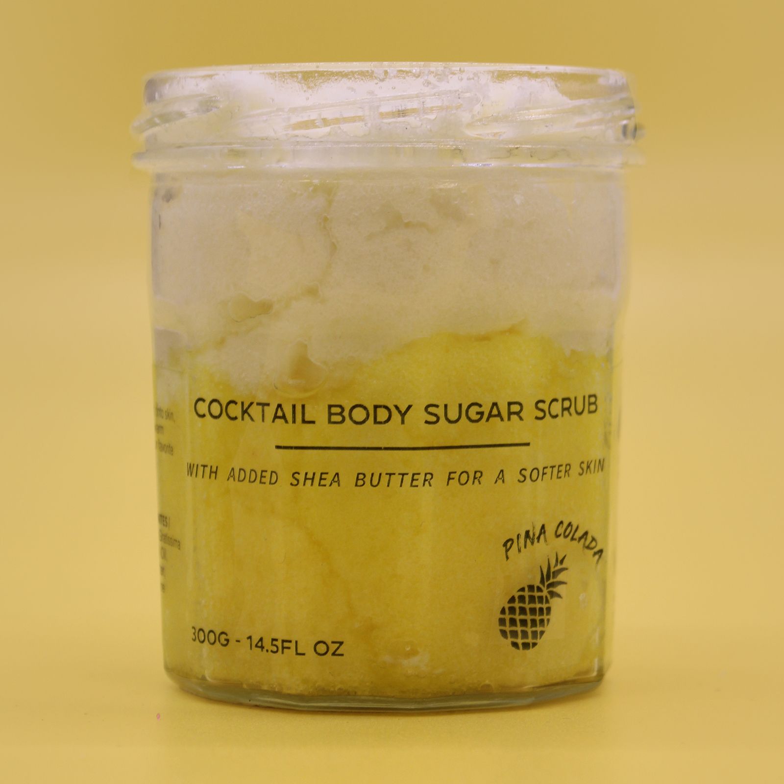 Fragranced Sugar Body Scrub - Pinacolada 300g 🇬🇧