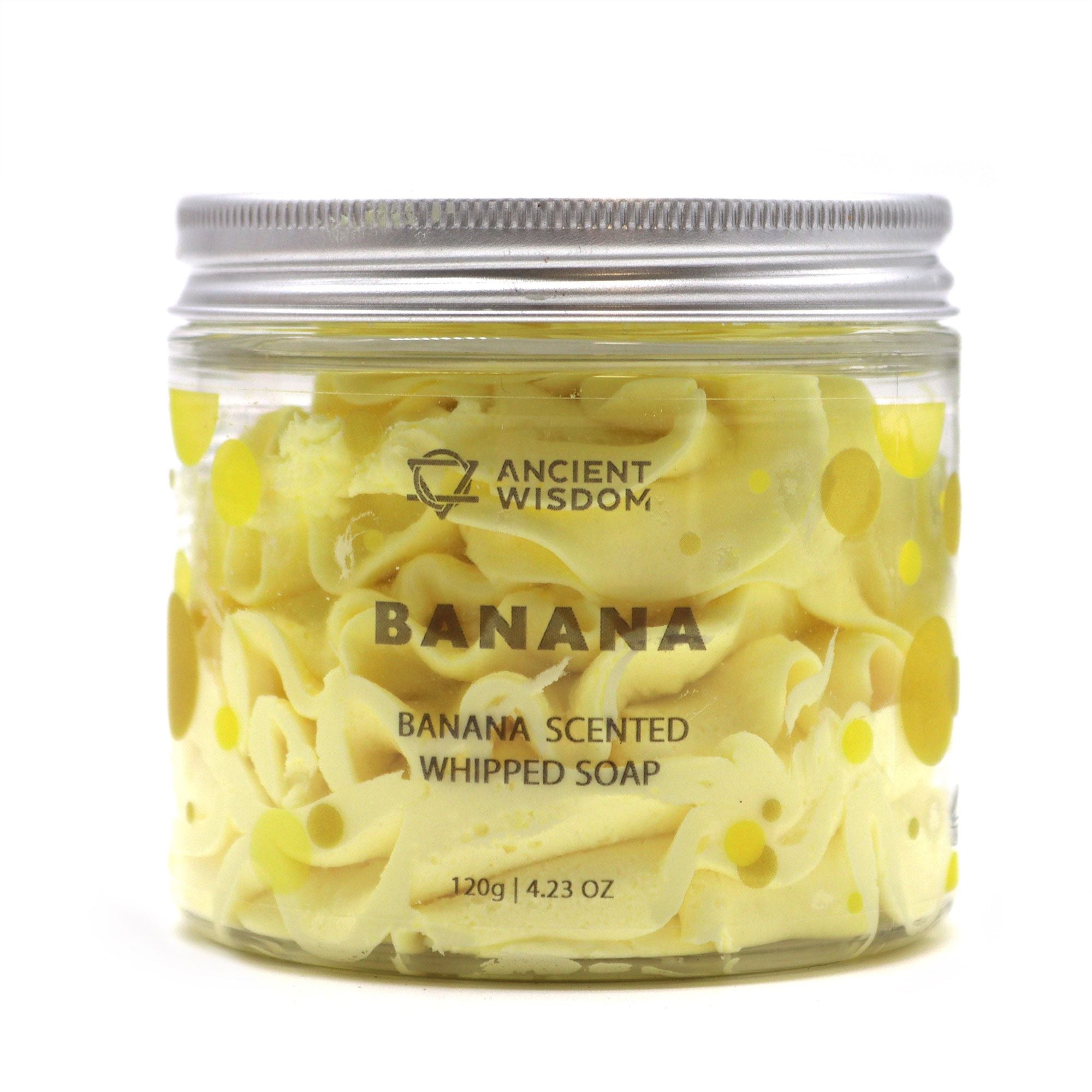 Banana Whipped Soap 120g 🇬🇧