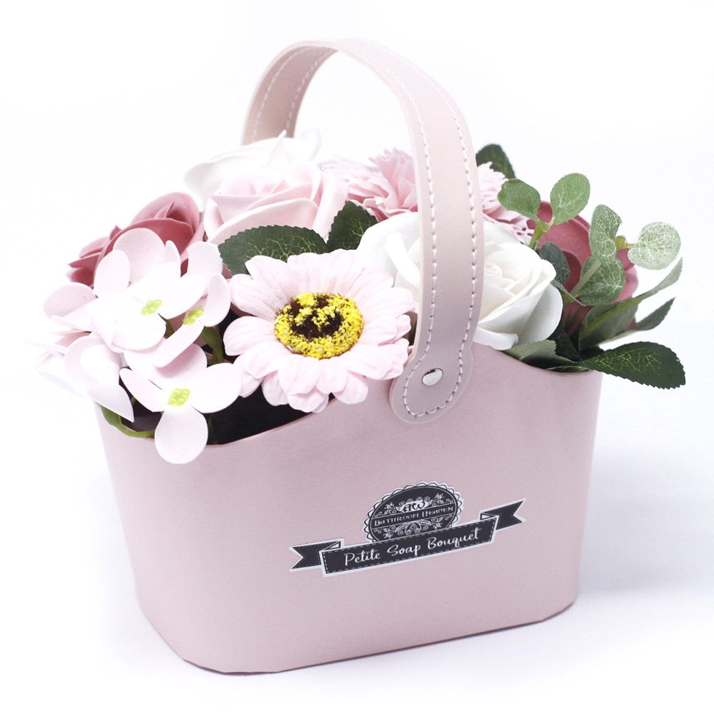 Bouquet Petite Basket - Peaceful Pink 🇬🇧