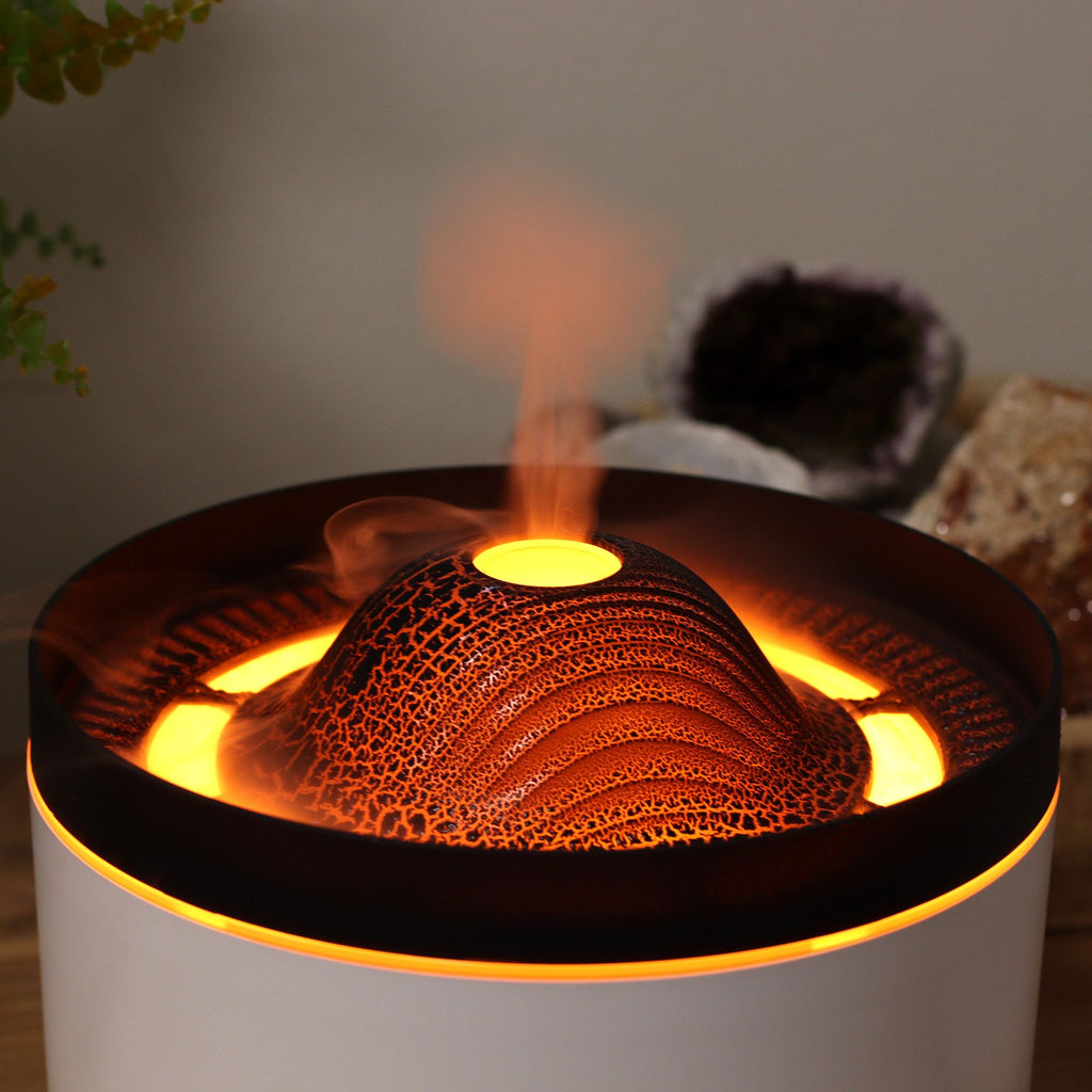Large Volcano Effect Aroma Diffuser (plug) Two Colours - 560ml 🇬🇧