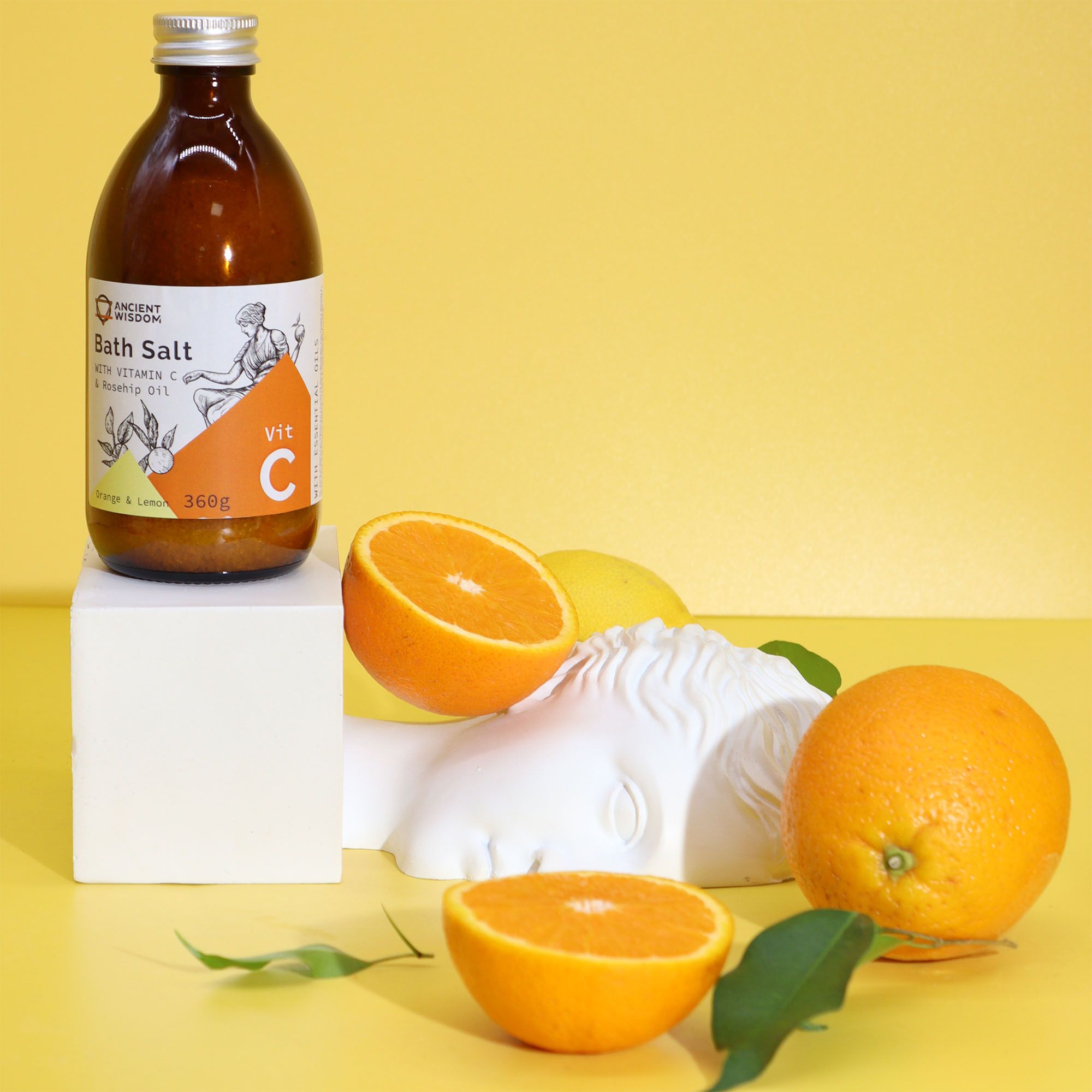 Vitamin C Bath Salt  – Feel Like an Ancient Goddess 🇬🇧