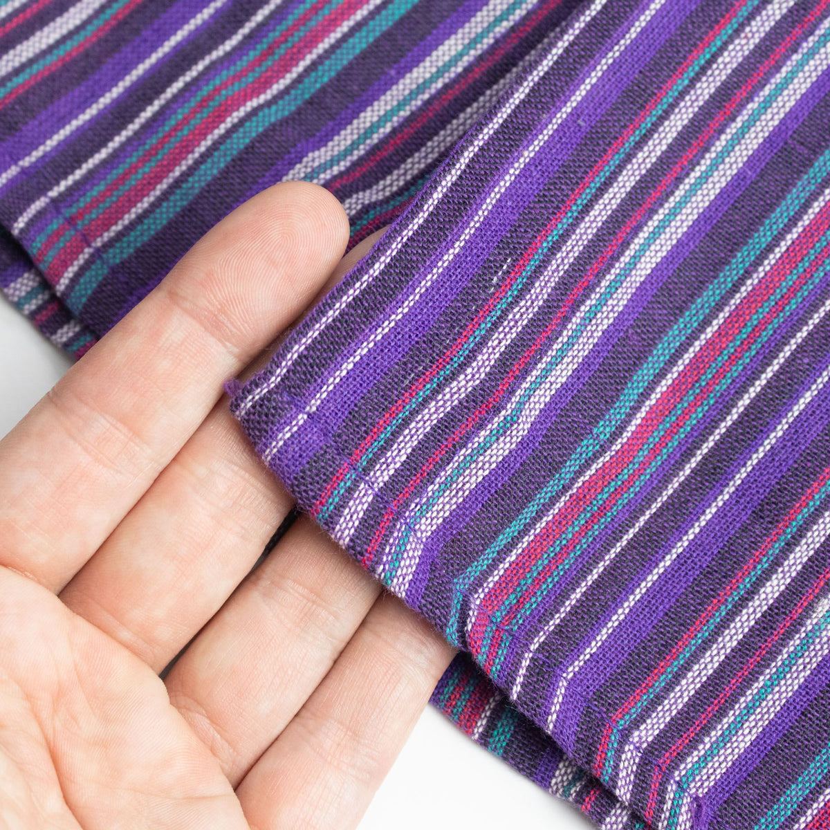 Nomad Sari Grandad Shirt - Black Purple - Medium 🇬🇧