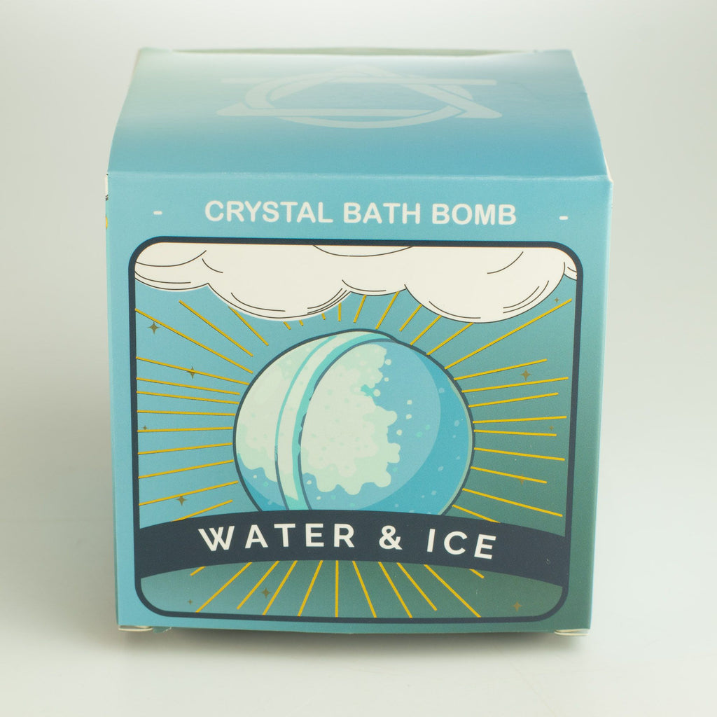 Elemental Crystal Bath Bomb - Water 🇬🇧