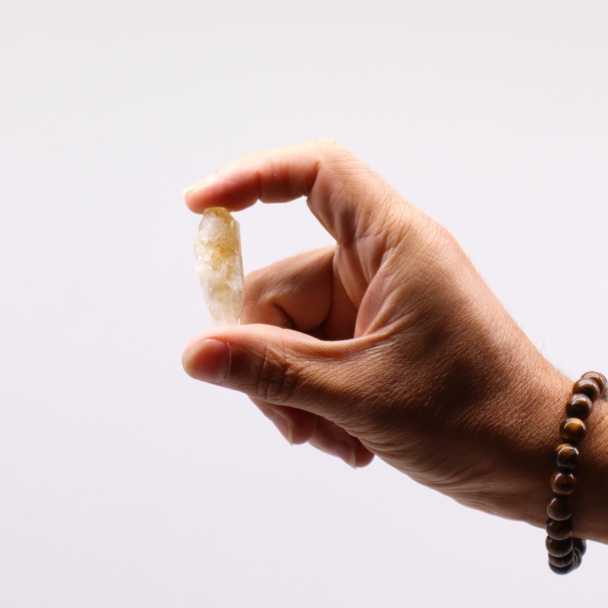 Raw Crystals (500gm) - Citrine Rough Points 🇬🇧
