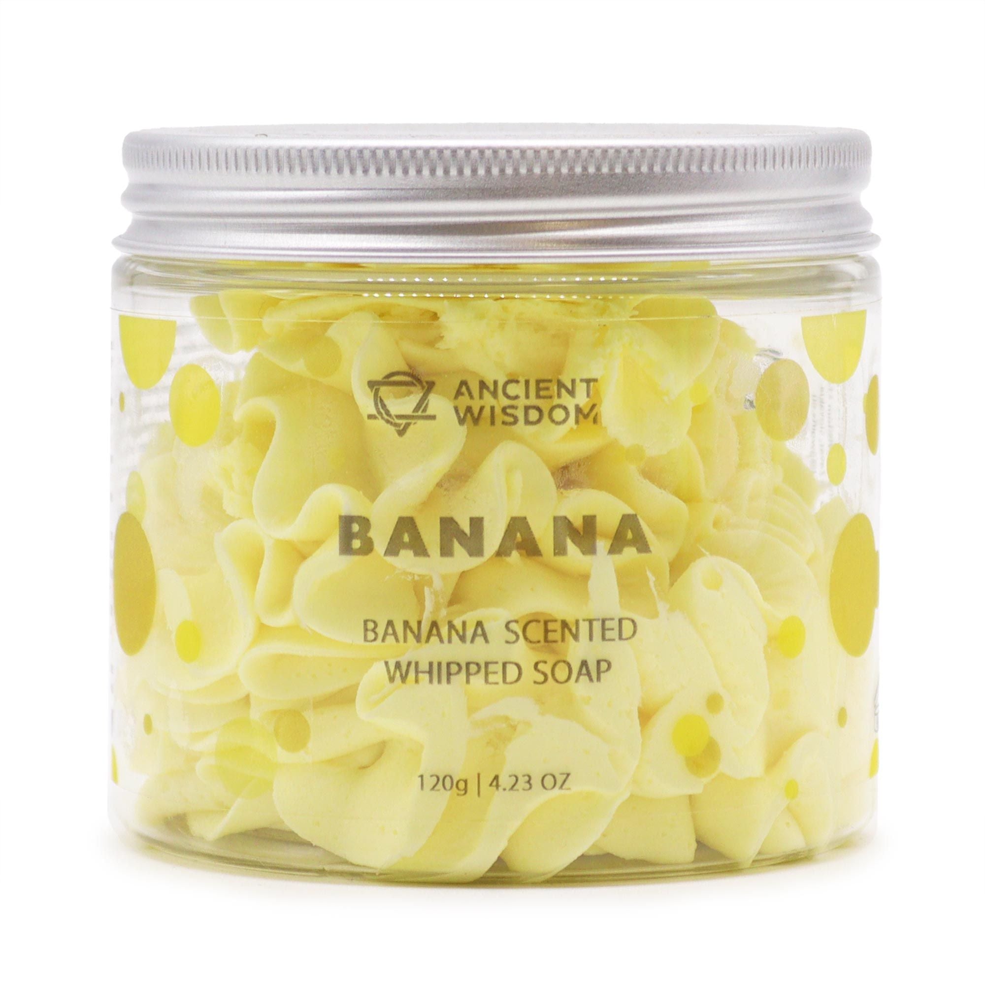 Banana Whipped Soap 120g 🇬🇧