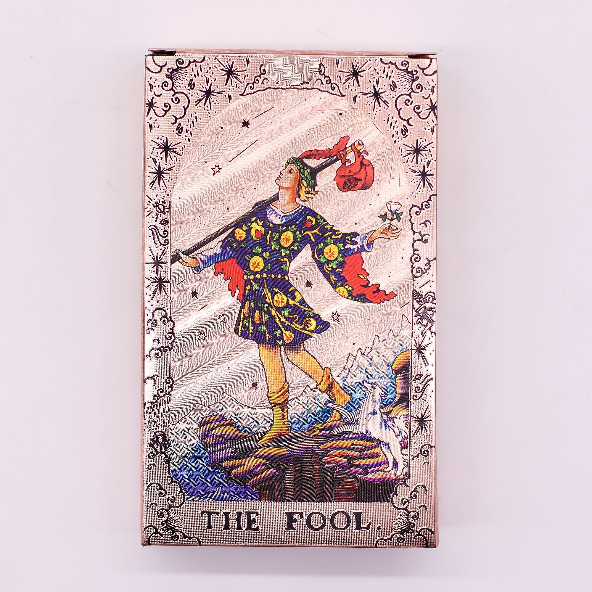 Rose Gold Foil Tarot Card Set - Moon Phase - with booklet 🇬🇧