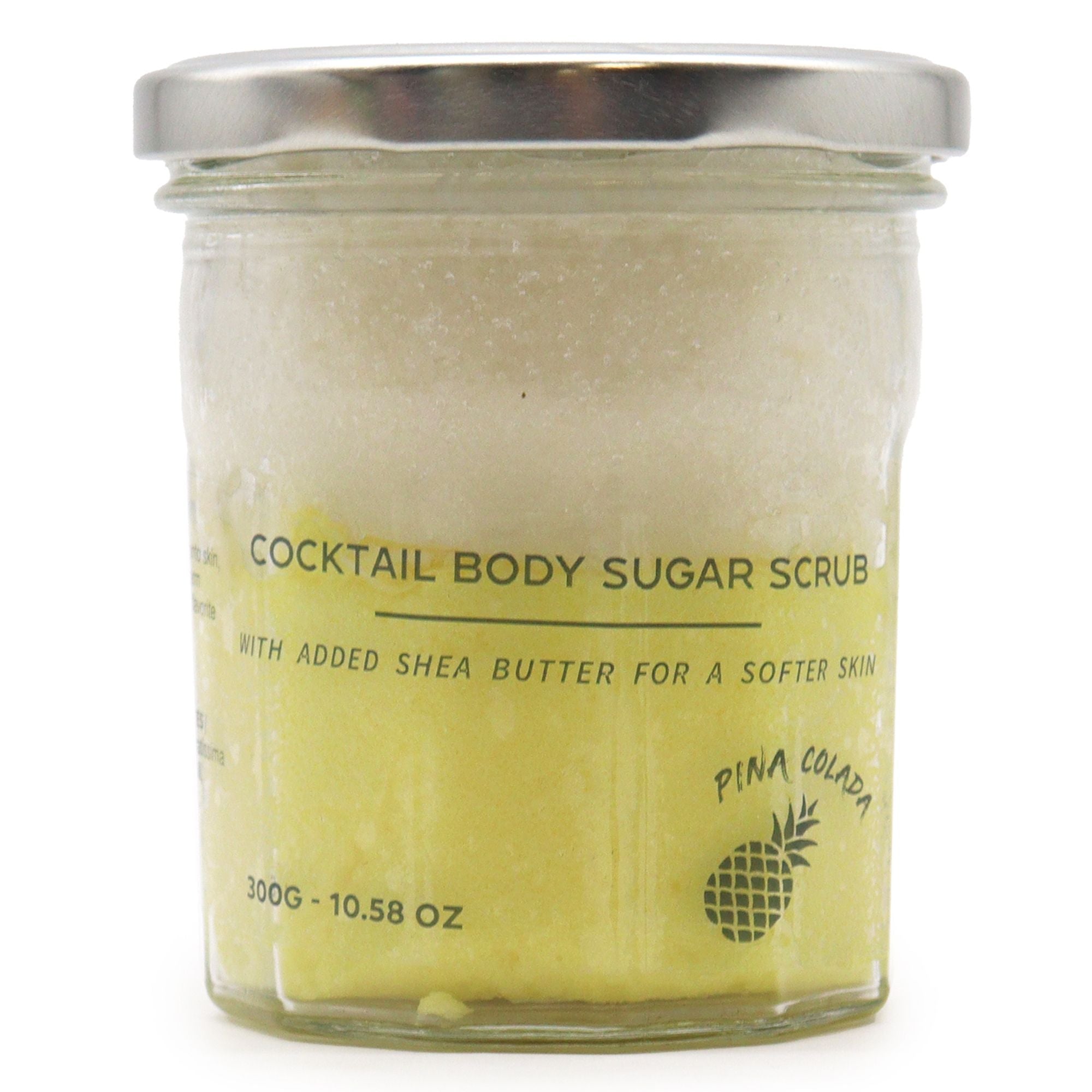 Fragranced Sugar Body Scrub - Pinacolada 300g 🇬🇧