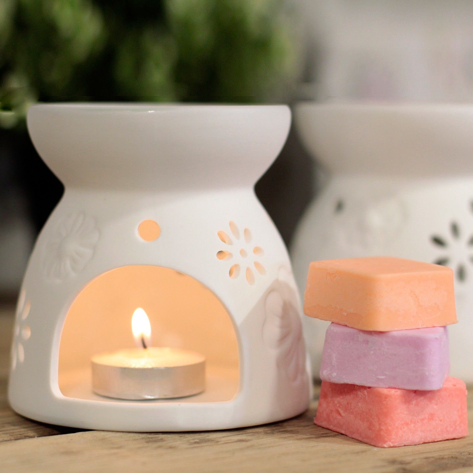Wax Melter with Four Soy Wax Melts 🇬🇧