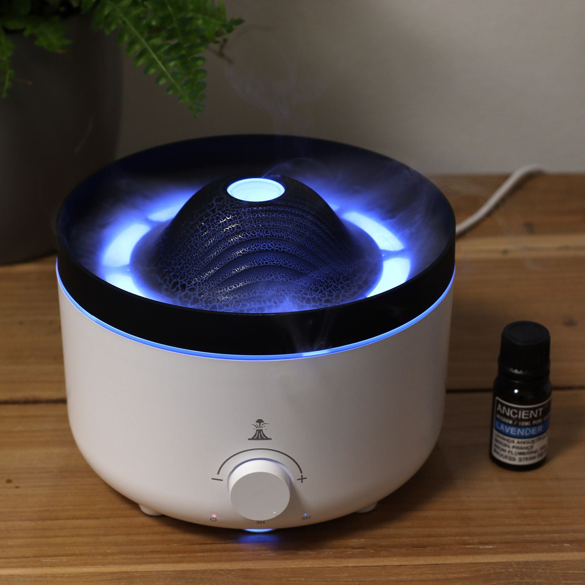 Large Volcano Effect Aroma Diffuser (plug) Two Colours - 560ml 🇬🇧