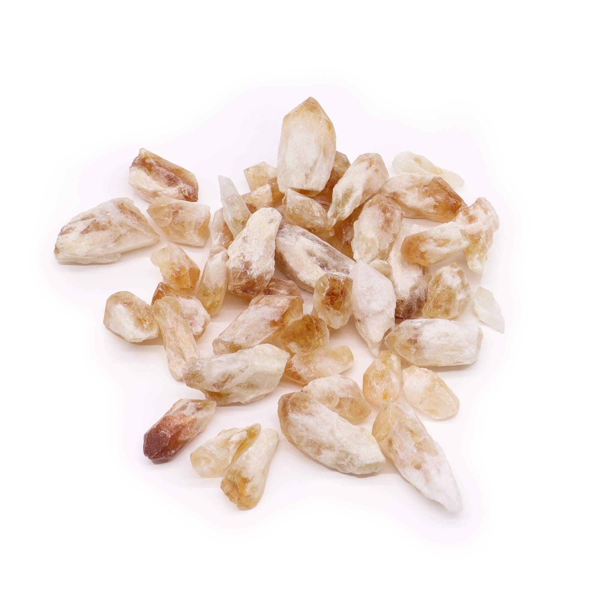 Raw Crystals (500gm) - Citrine Rough Points 🇬🇧