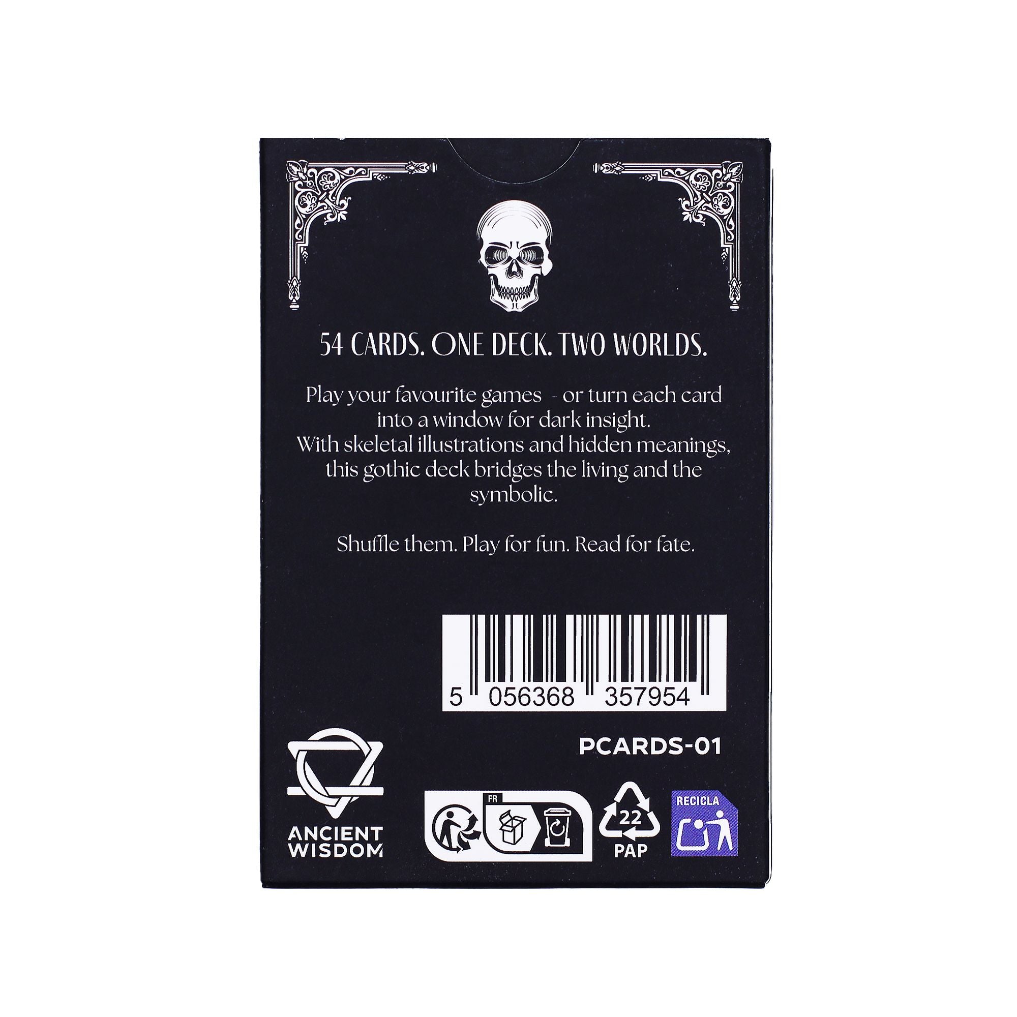 Memento Mori Gothic Playing & Oracle Cards 🇬🇧