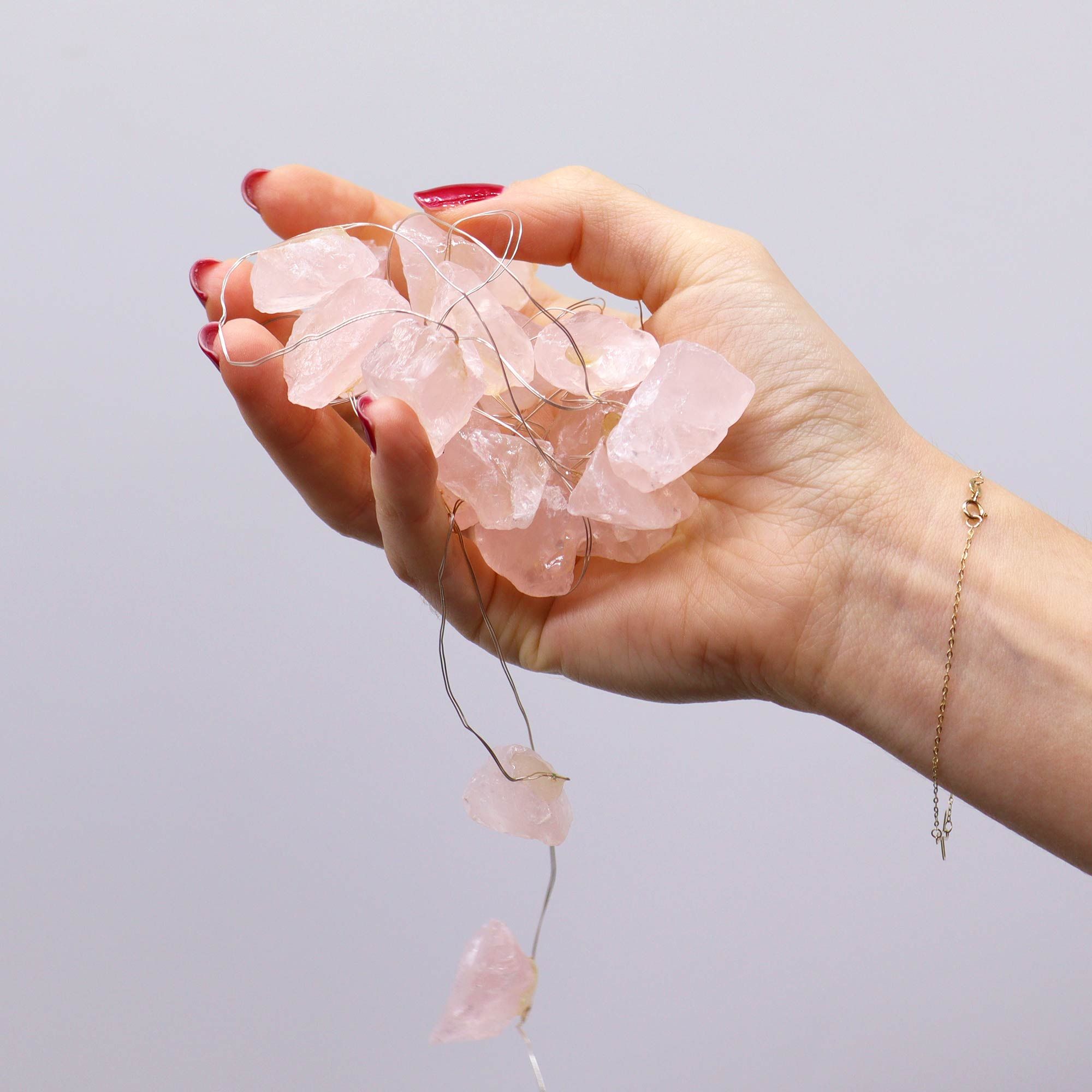 Gemstone Enchantment Lights - Rose Quartz 🇬🇧