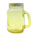 Funky Mason Jar - Ice Cold - Yellow 🇬🇧
