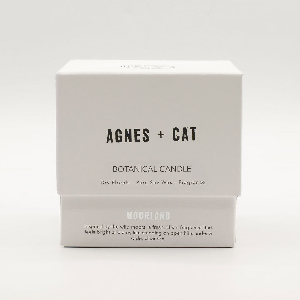 Agnes + Cat Botanical Soy Wax Candle - Moorland 🇬🇧