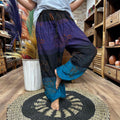 Yoga and Festival Pants - High Cross Himalayan Print on Purple 🇬🇧