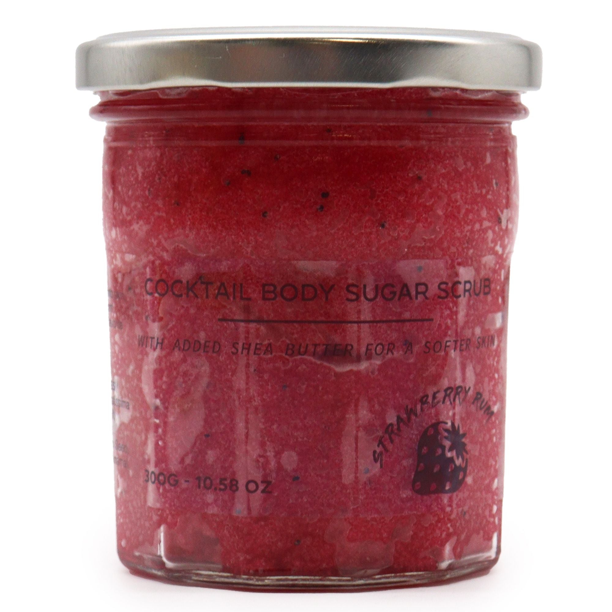 Fragranced Sugar Body Scrub - Strawberry Rum 300g 🇬🇧