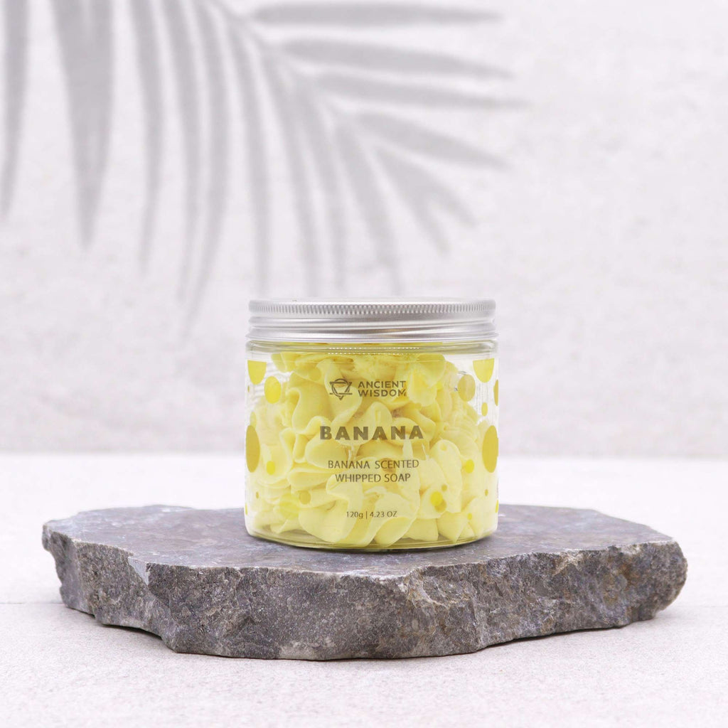 Banana Whipped Soap 120g 🇬🇧