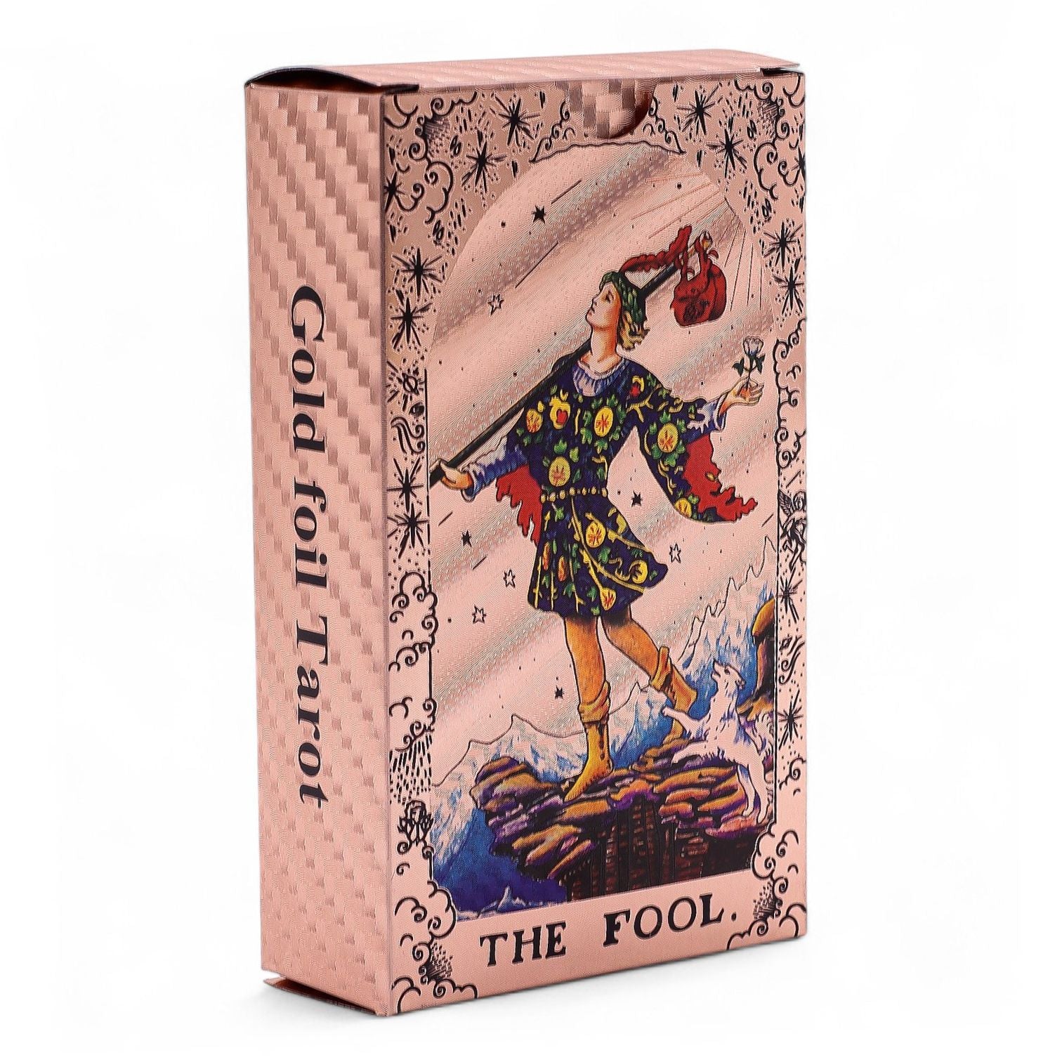 Rose Gold Foil Tarot Card Set - Moon Phase - with booklet 🇬🇧