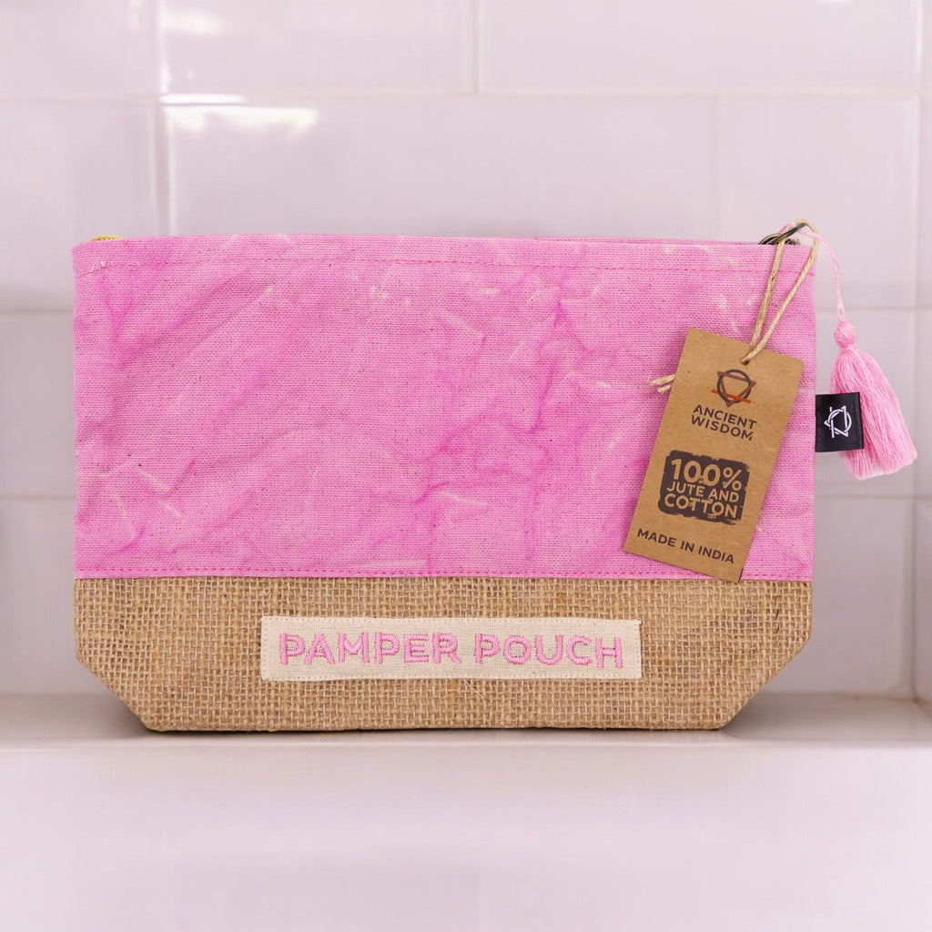 Pamper Pouch - Pink & Purple - Stonewash 🇬🇧
