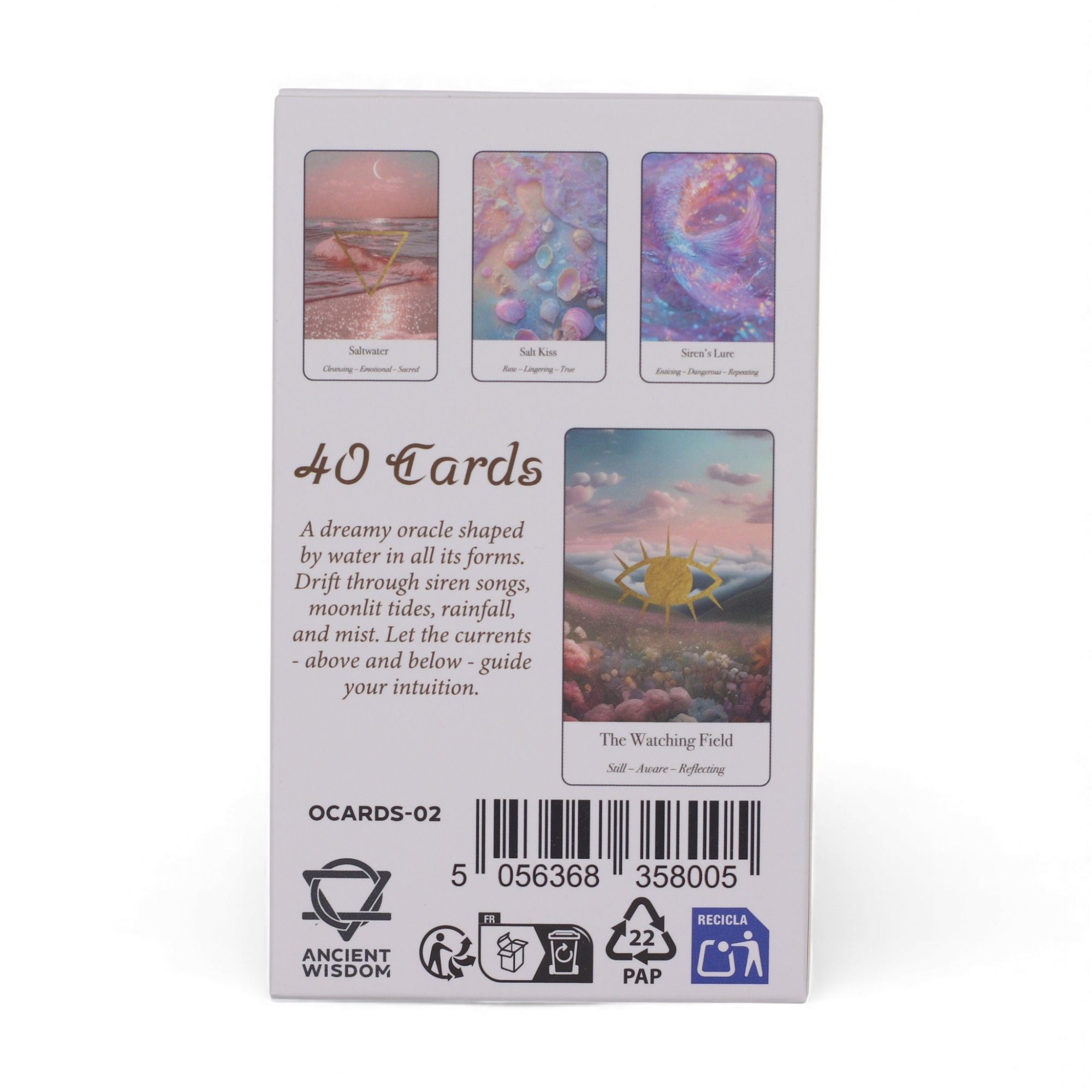 Ethereal Waters Oracle Cards - Sirens & Moonlight 🇬🇧