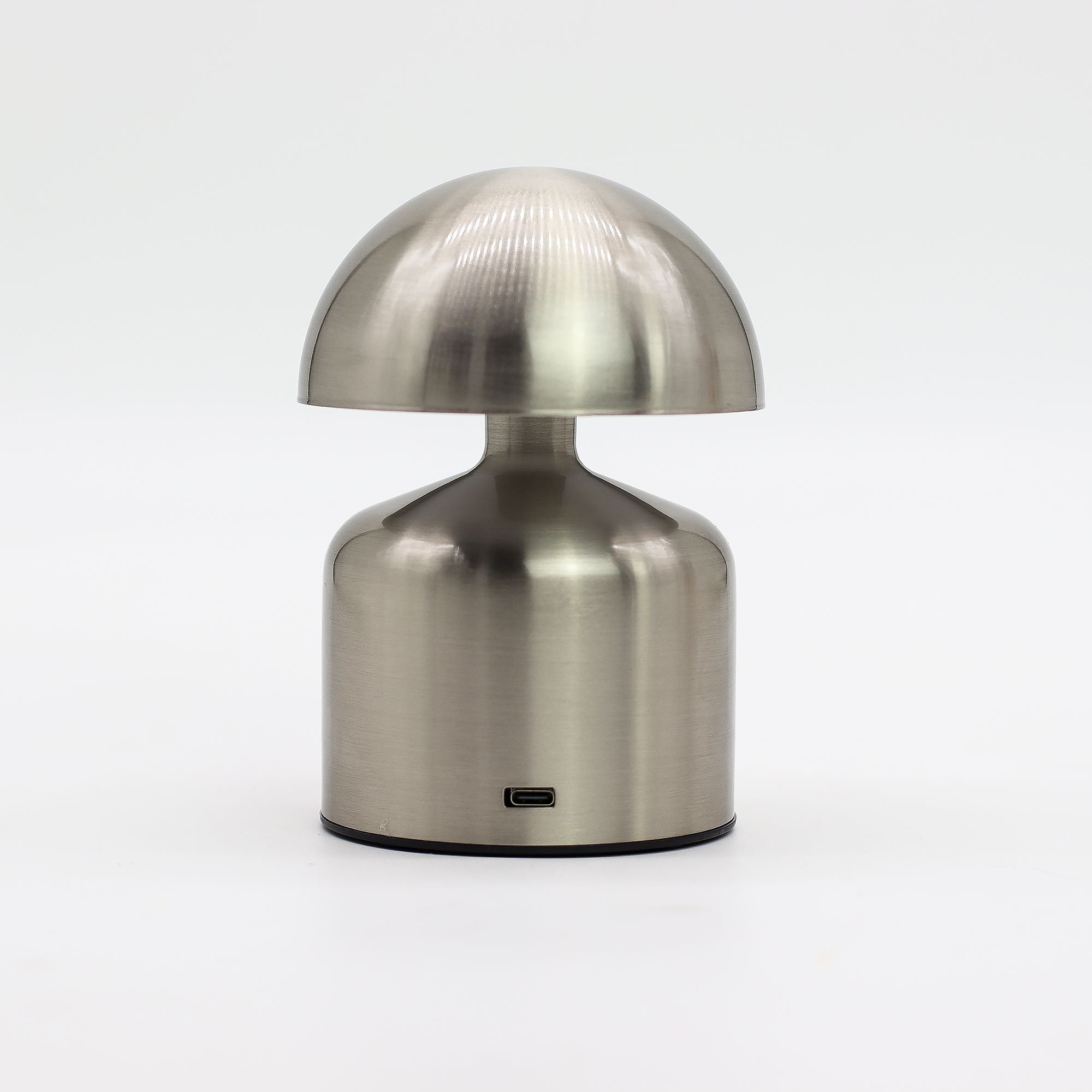 Touch Lamp - Dome Mushroom Silver - USB (C) - Rechargable  (400 Watt) 🇬🇧