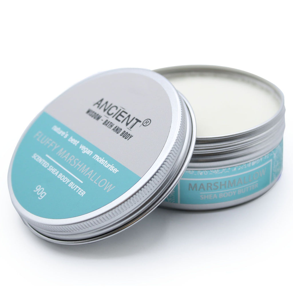 Scented Shea Body Butter 90g - Fluffy Marshmallow 🇬🇧