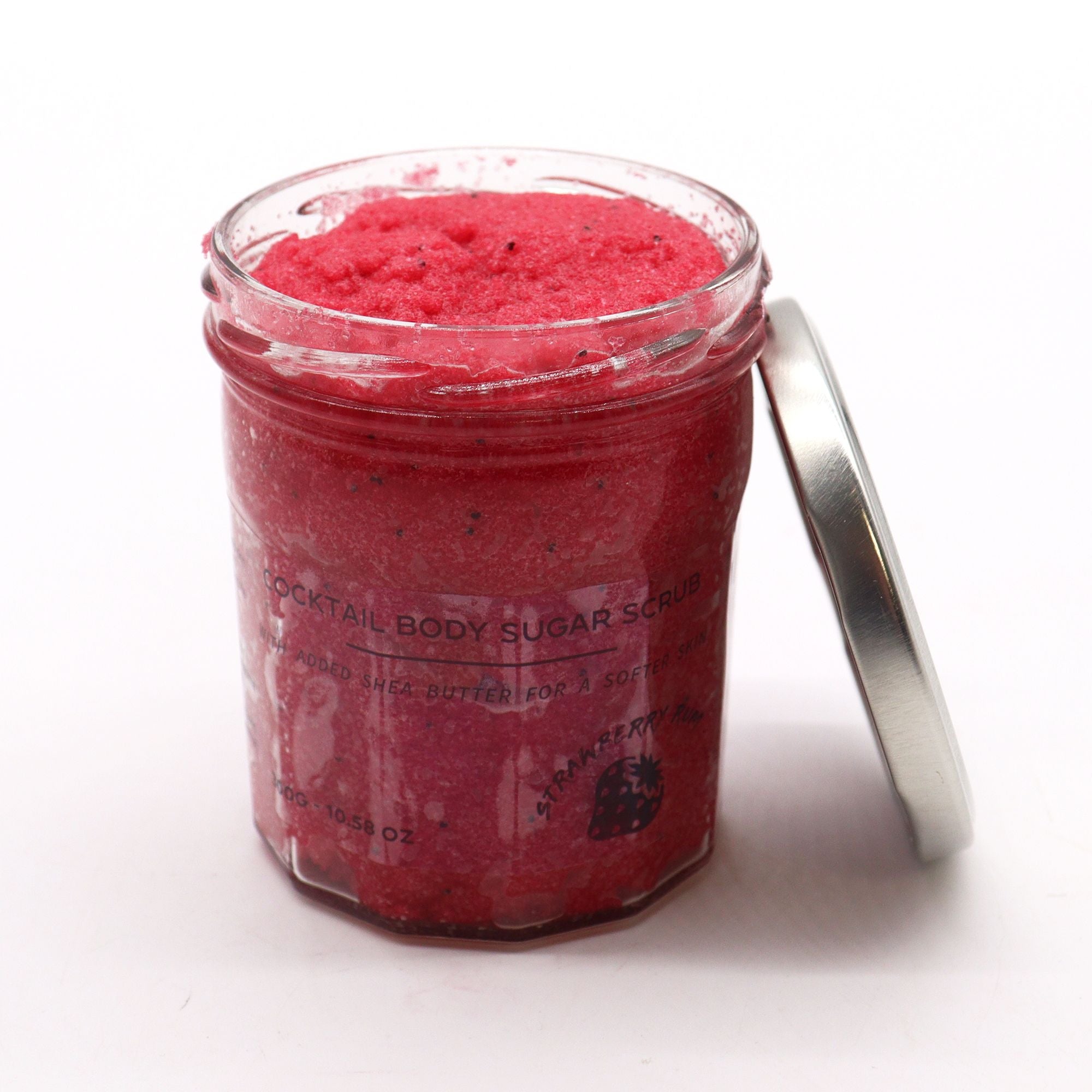 Fragranced Sugar Body Scrub - Strawberry Rum 300g 🇬🇧