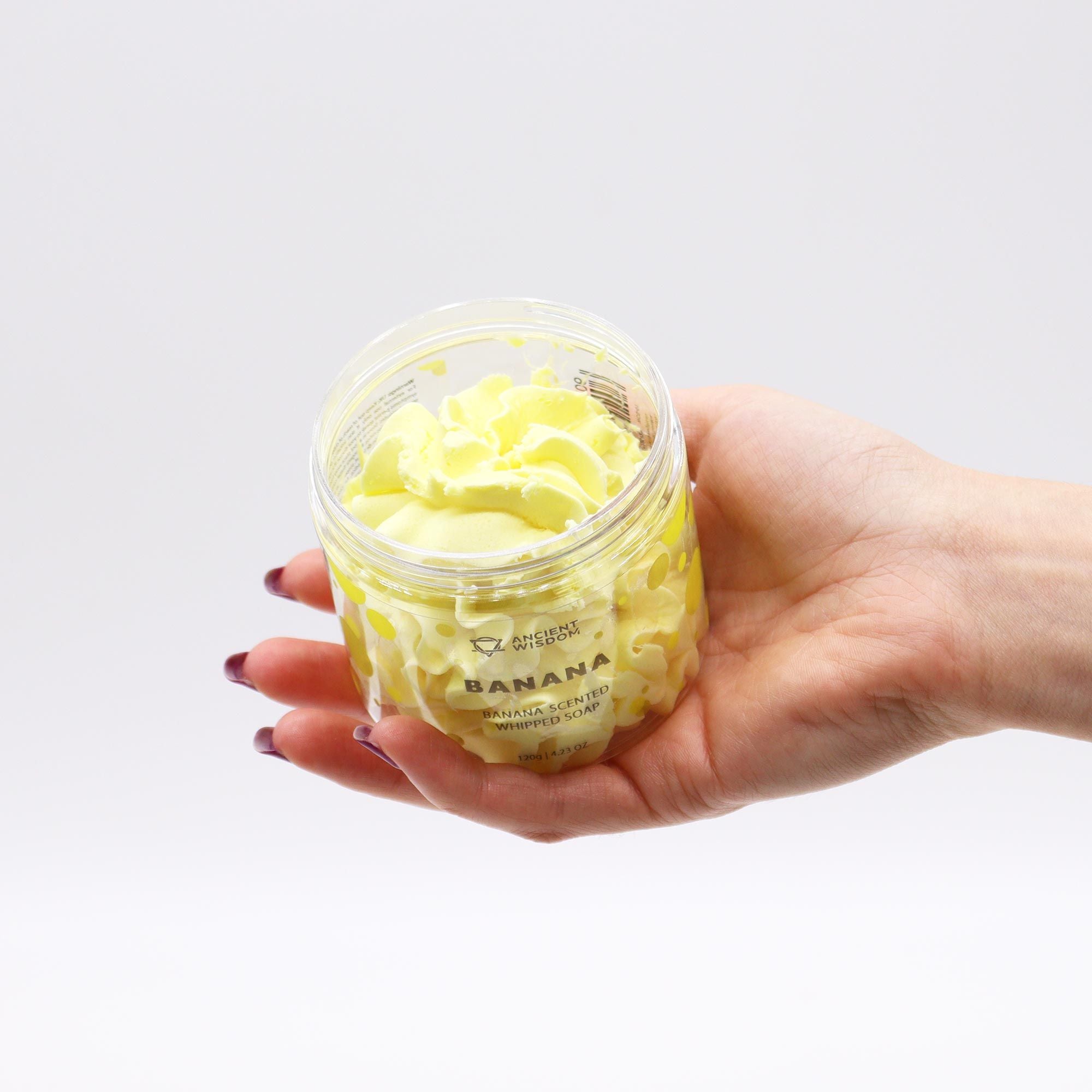 Banana Whipped Soap 120g 🇬🇧