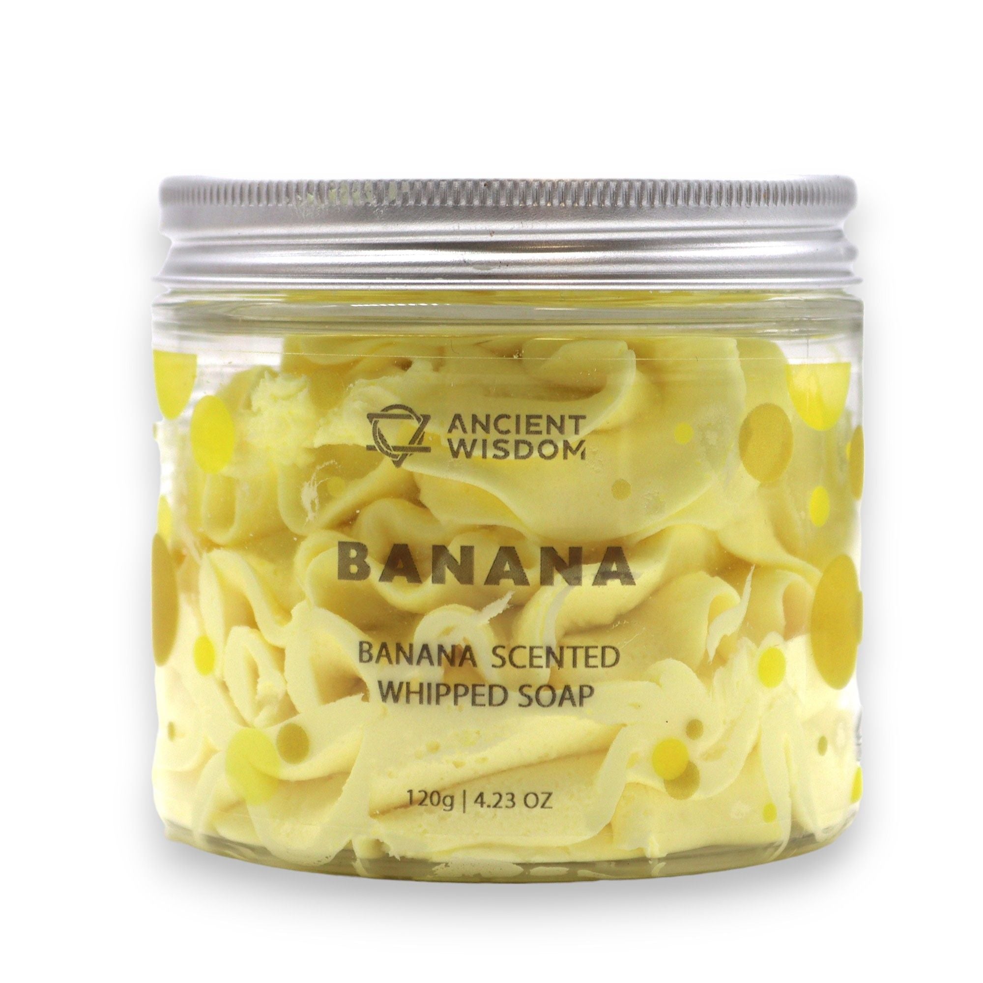 Banana Whipped Soap 120g 🇬🇧