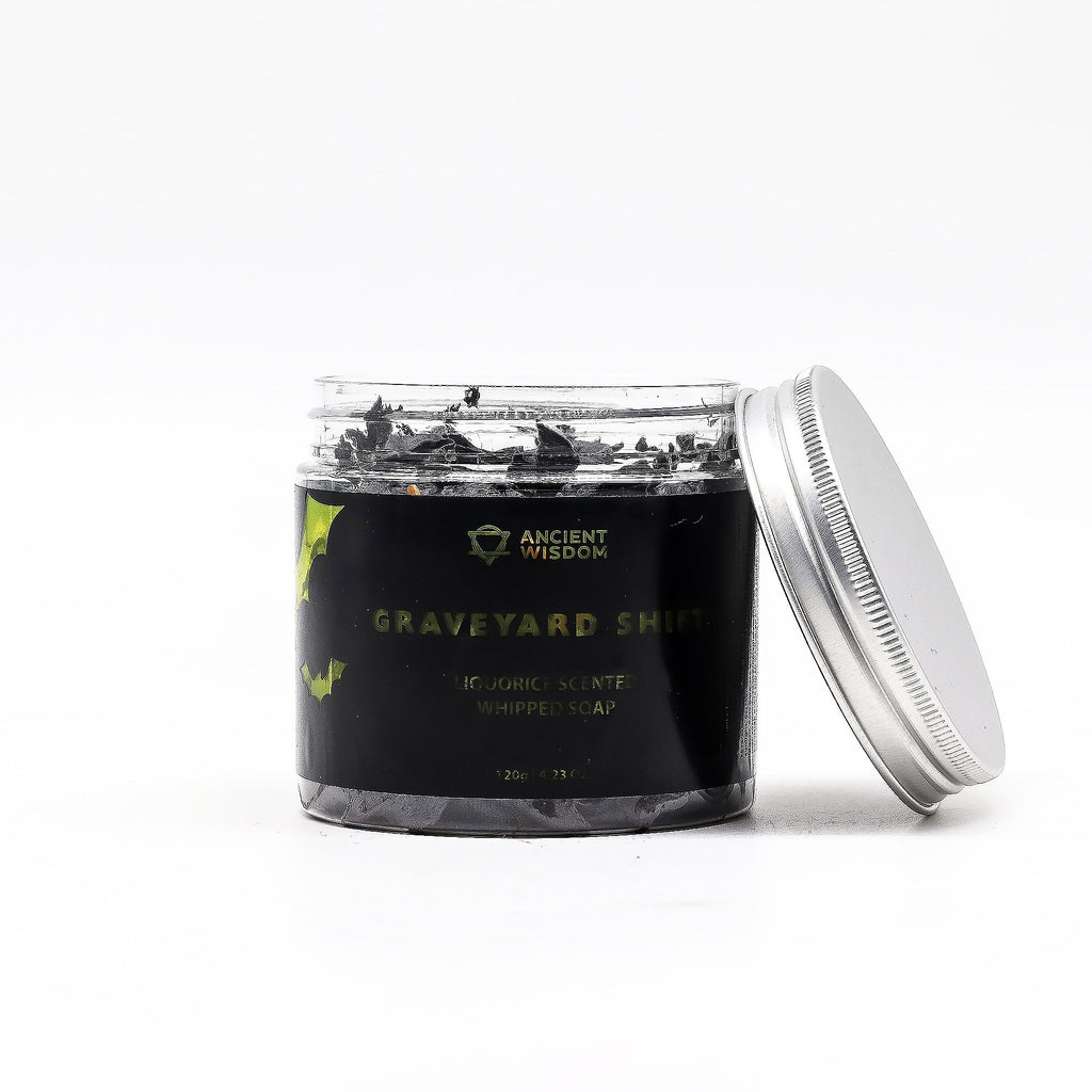 Graveyard Shift Whipped Soap 120g 🇬🇧