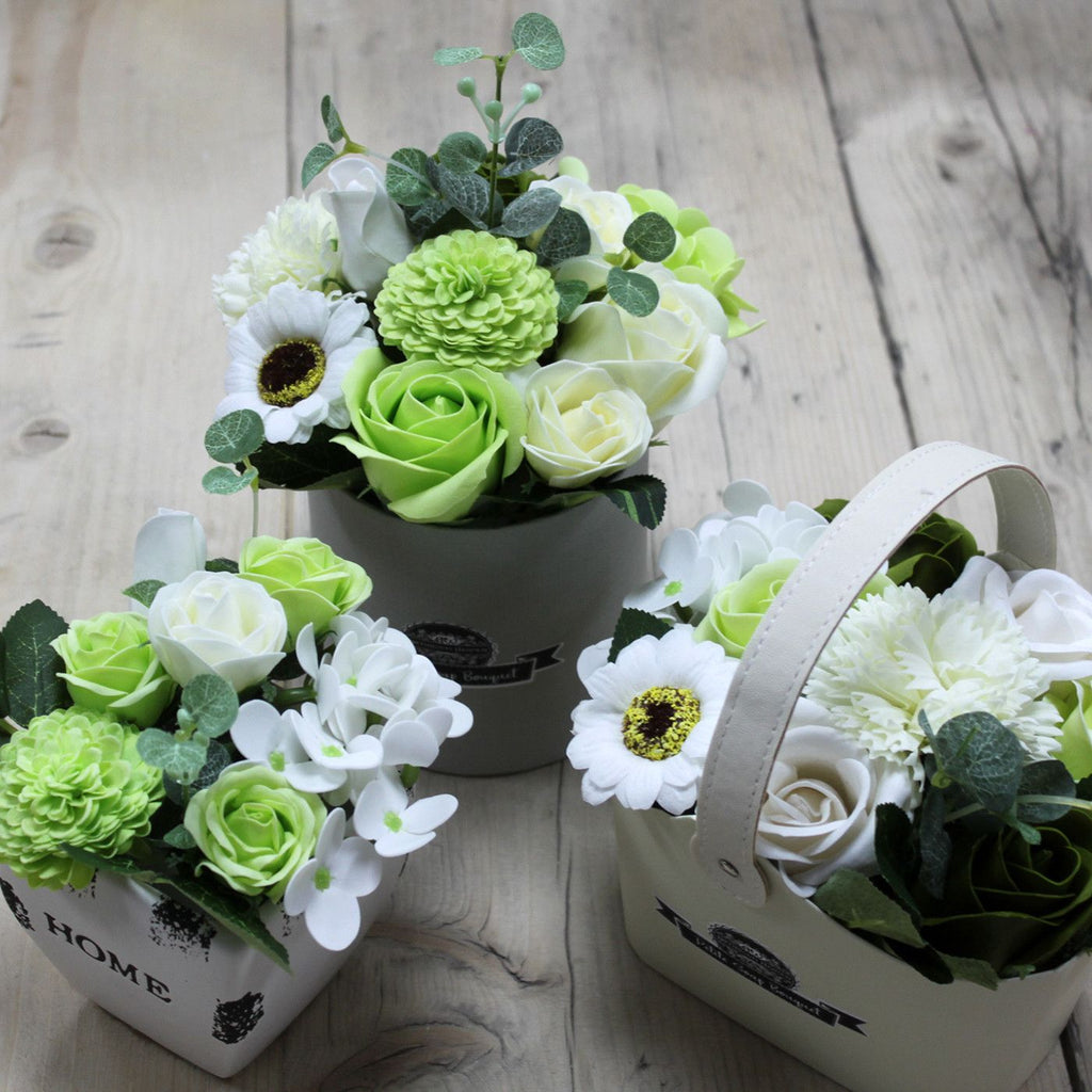 Bouquet Petite Basket - Pastel Green 🇬🇧