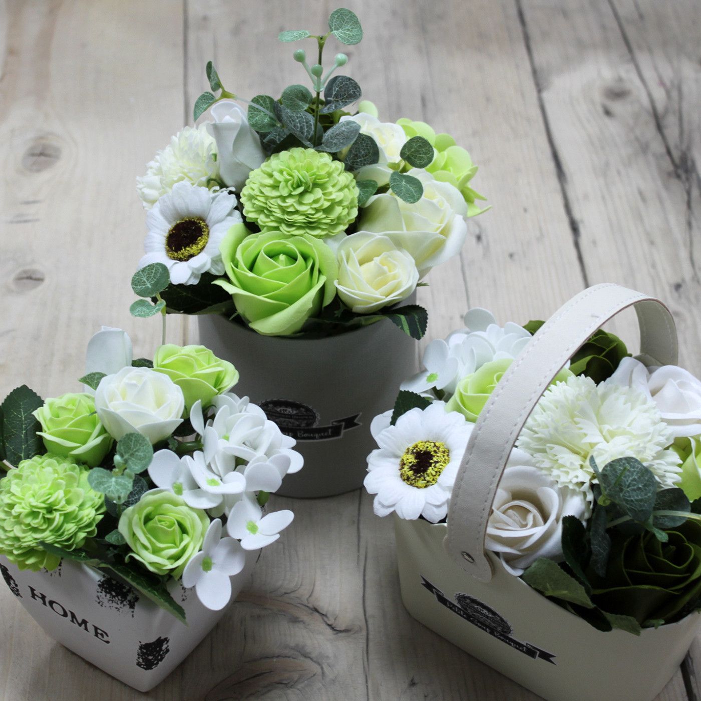 Bouquet Petite Basket - Pastel Green 🇬🇧