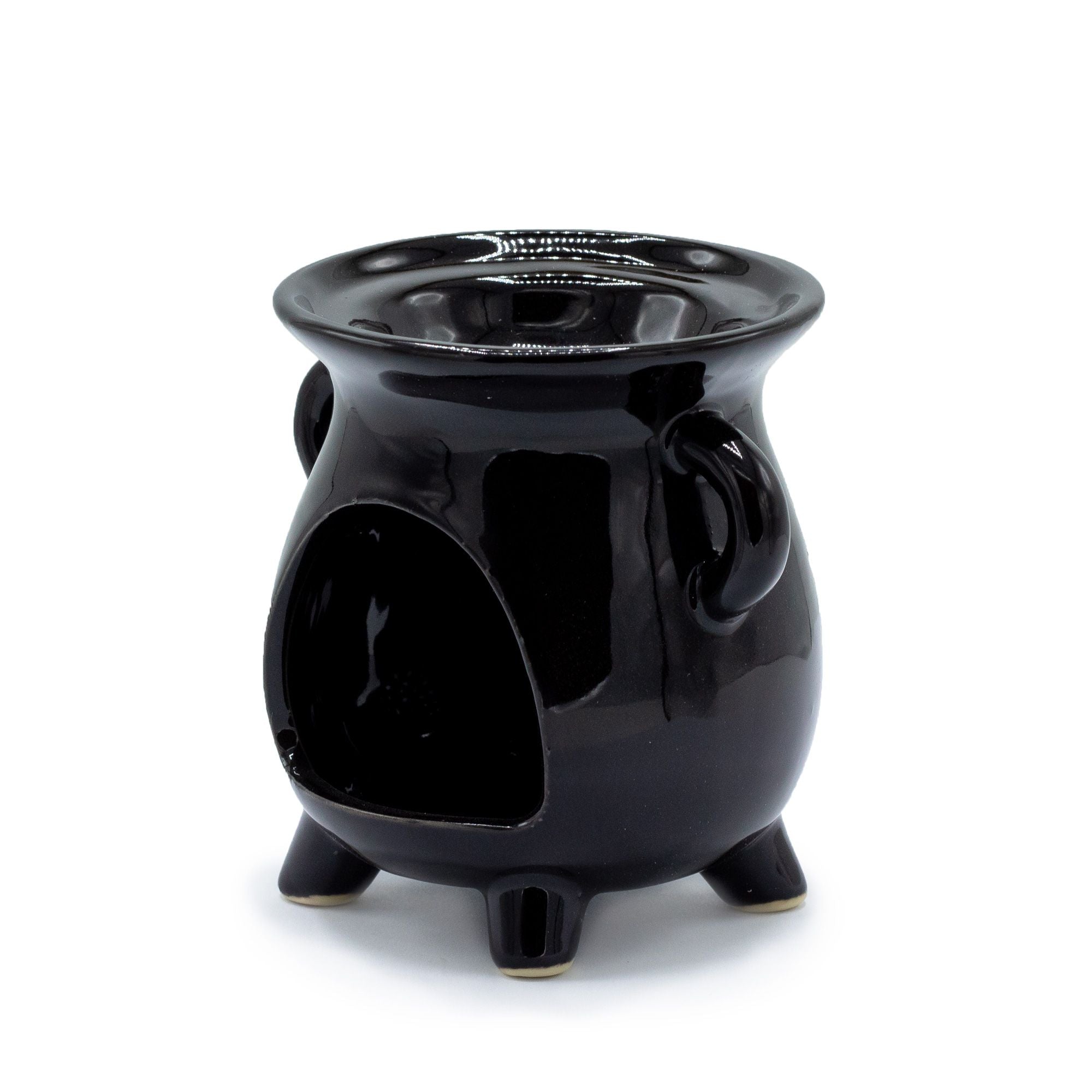 Cauldron Oil Burner - Tree of Life - Black 🇬🇧
