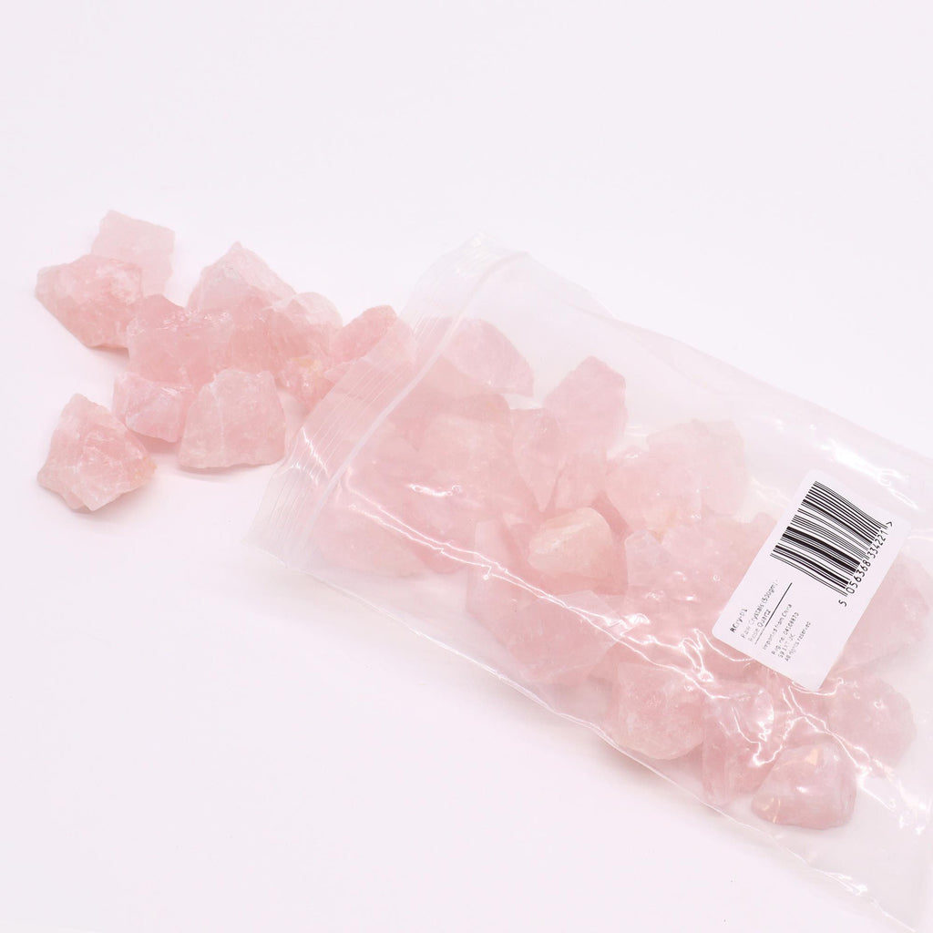 Raw Crystals (500gm) - Rose Quartz 🇬🇧