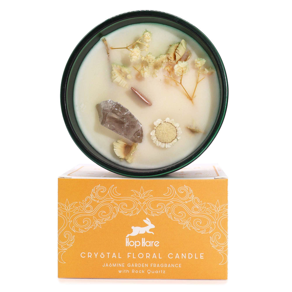Hop Hare Crystal Magic Flower Candle - The Lion 🇬🇧