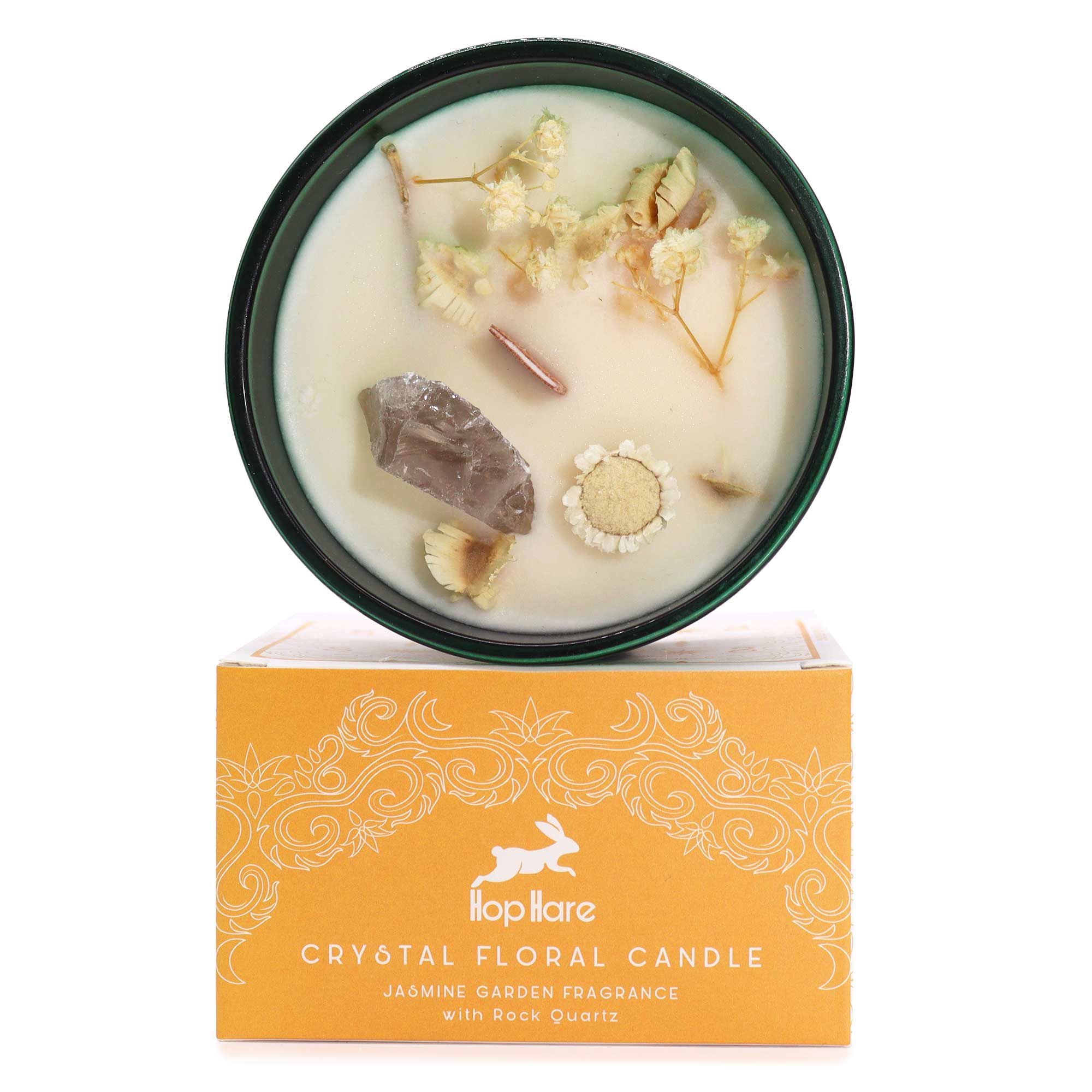 Hop Hare Crystal Magic Flower Candle - The Lion 🇬🇧