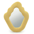 Soft Squiggly Mirror – Flame – Marigold (23x27.5x2.3cm) 🇬🇧