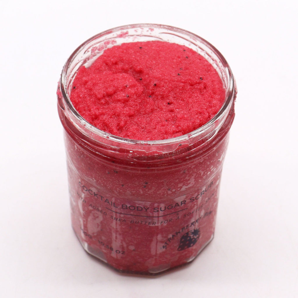 Fragranced Sugar Body Scrub - Strawberry Rum 300g 🇬🇧