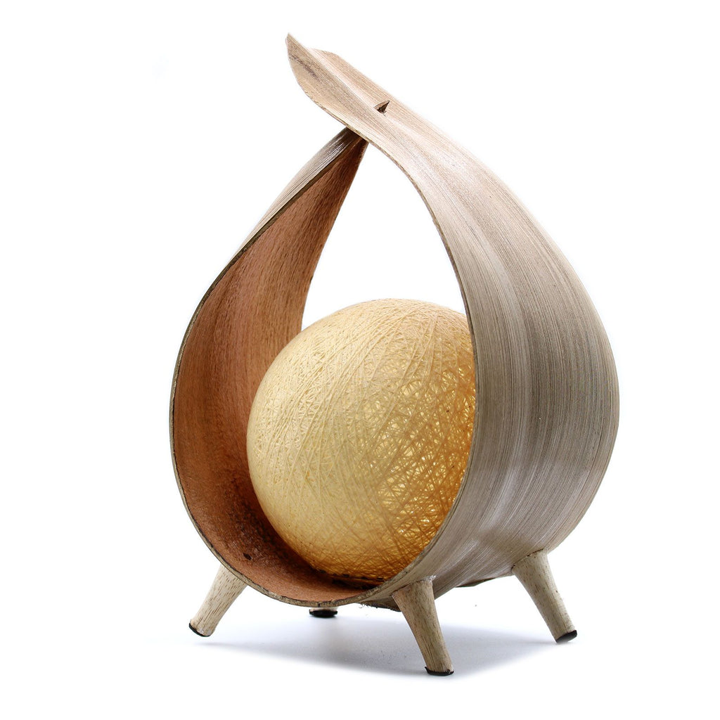 Natural Coconut Lamp - Natural Wrapover 🇬🇧